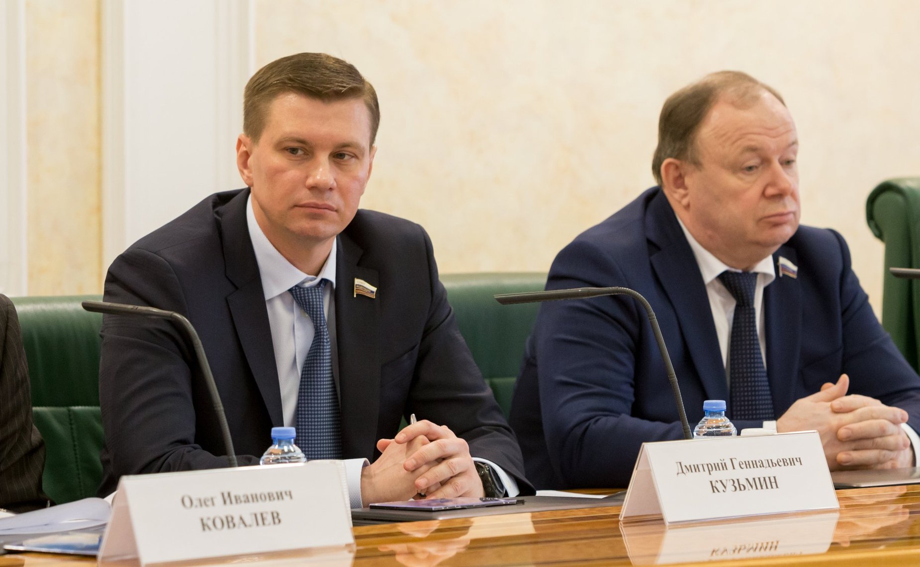 Дмитрий Кузьмин и Владимир Лаптев