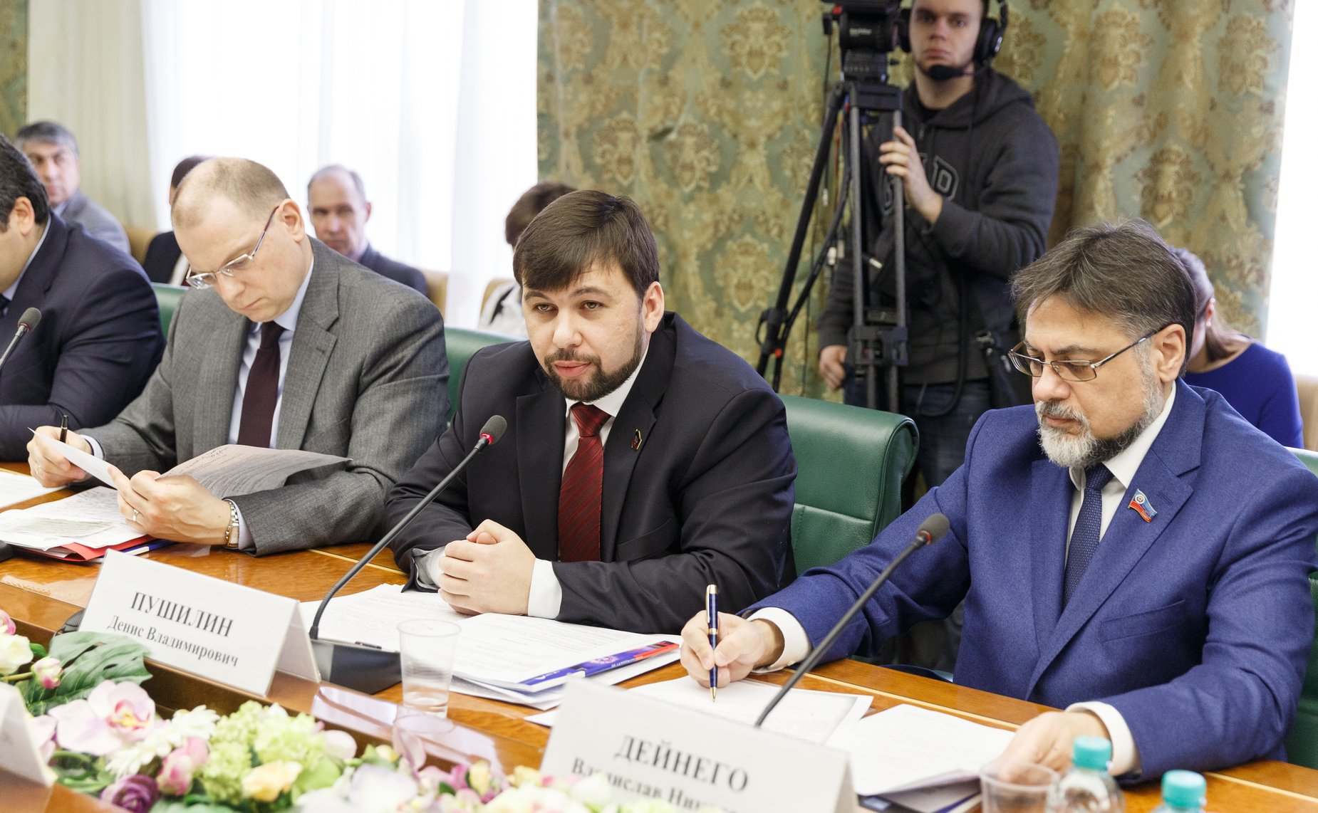 Заседание Комитета общественной поддержки жителей Юго-Востока Украины