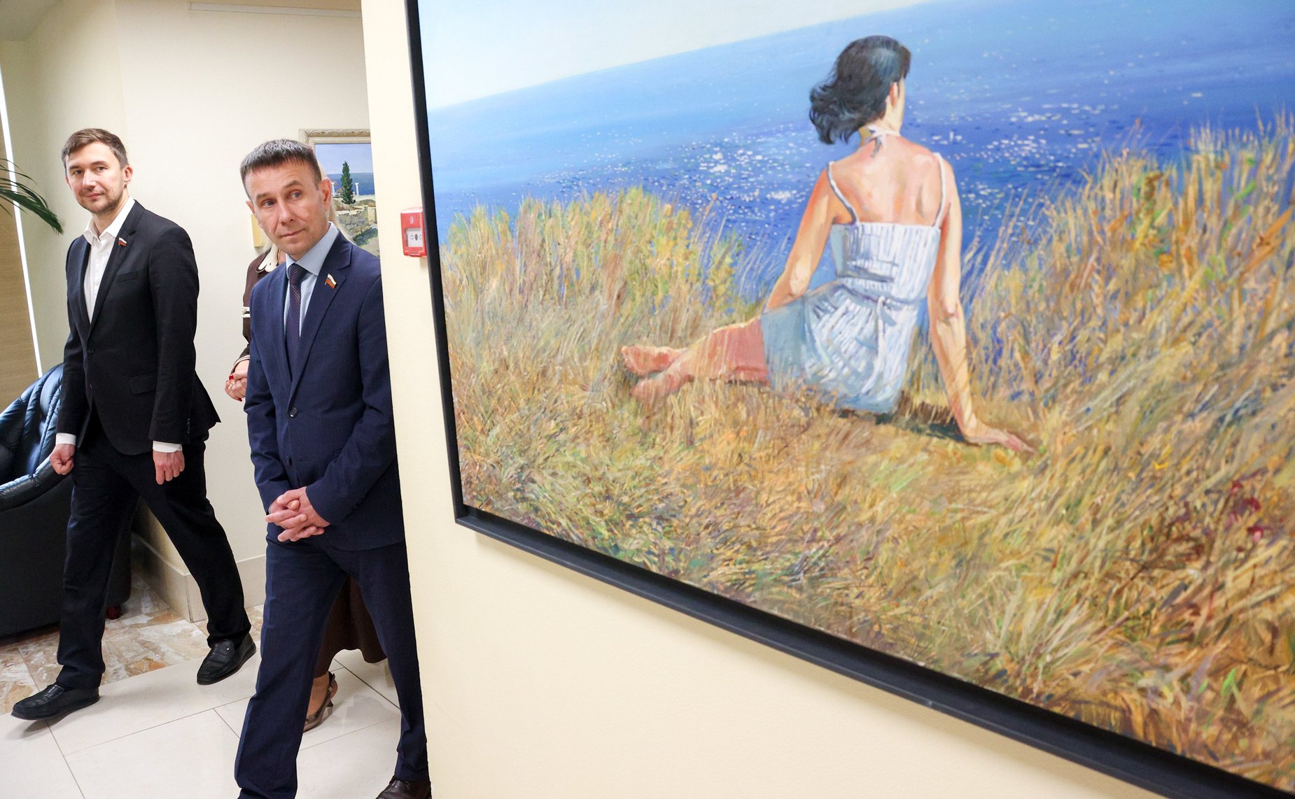 Церемония открытия выставки живописи А. Буртасенкова «Под Русским небом Крыма»