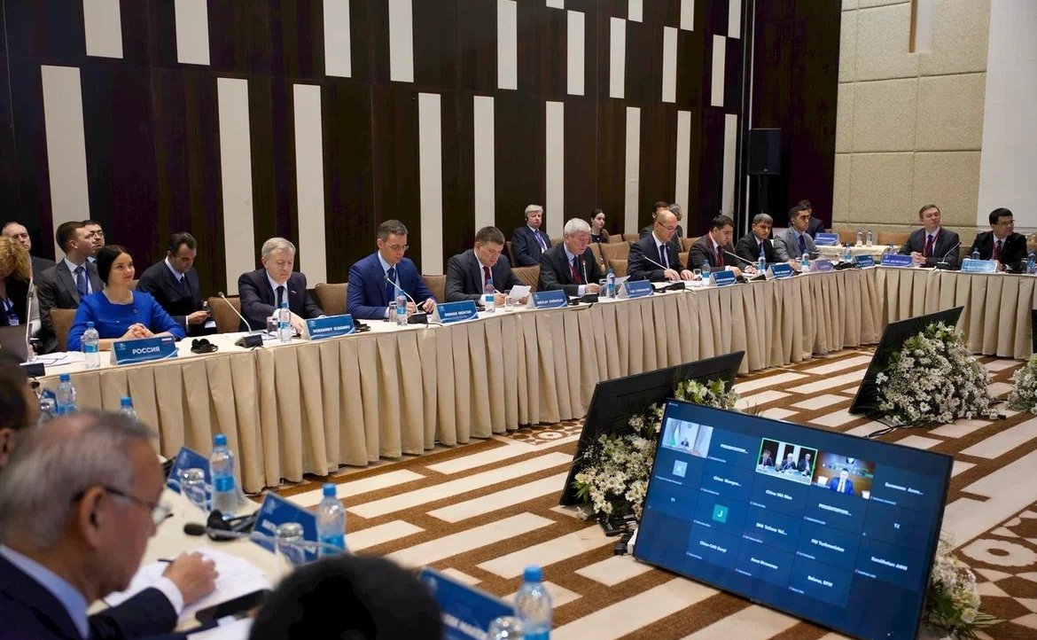 Заместитель Председателя Совета Федерации Николай Журавлев принял участие в Форуме парламентариев Евразийской группы по противодействию легализации преступных доходов и финансированию терроризма (ЕАГ)