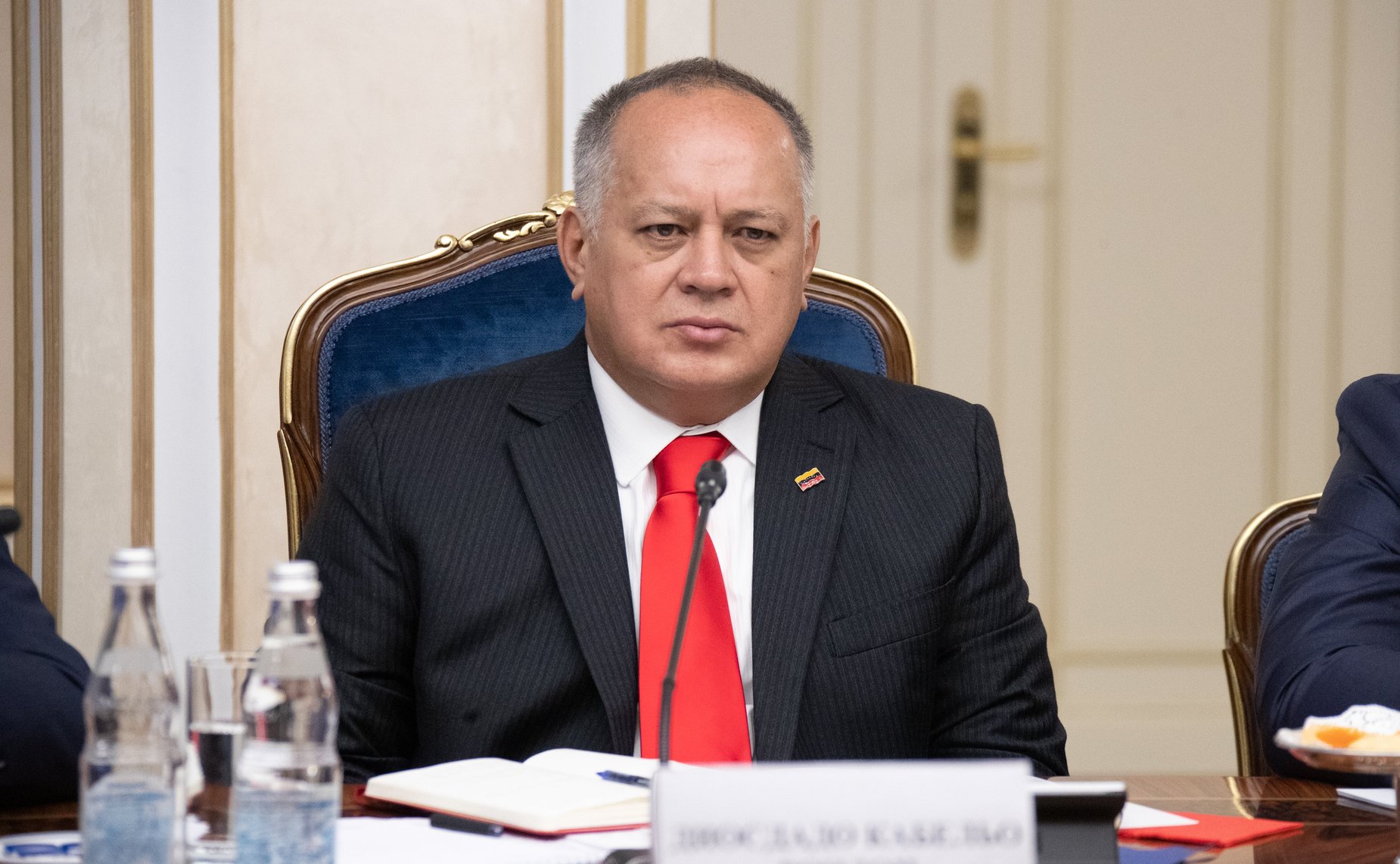 Встреча Константина Косачева с Председателем Национального учредительного собрания Боливарианской Республики Венесуэла Диосдадо Кабельо Рондоном