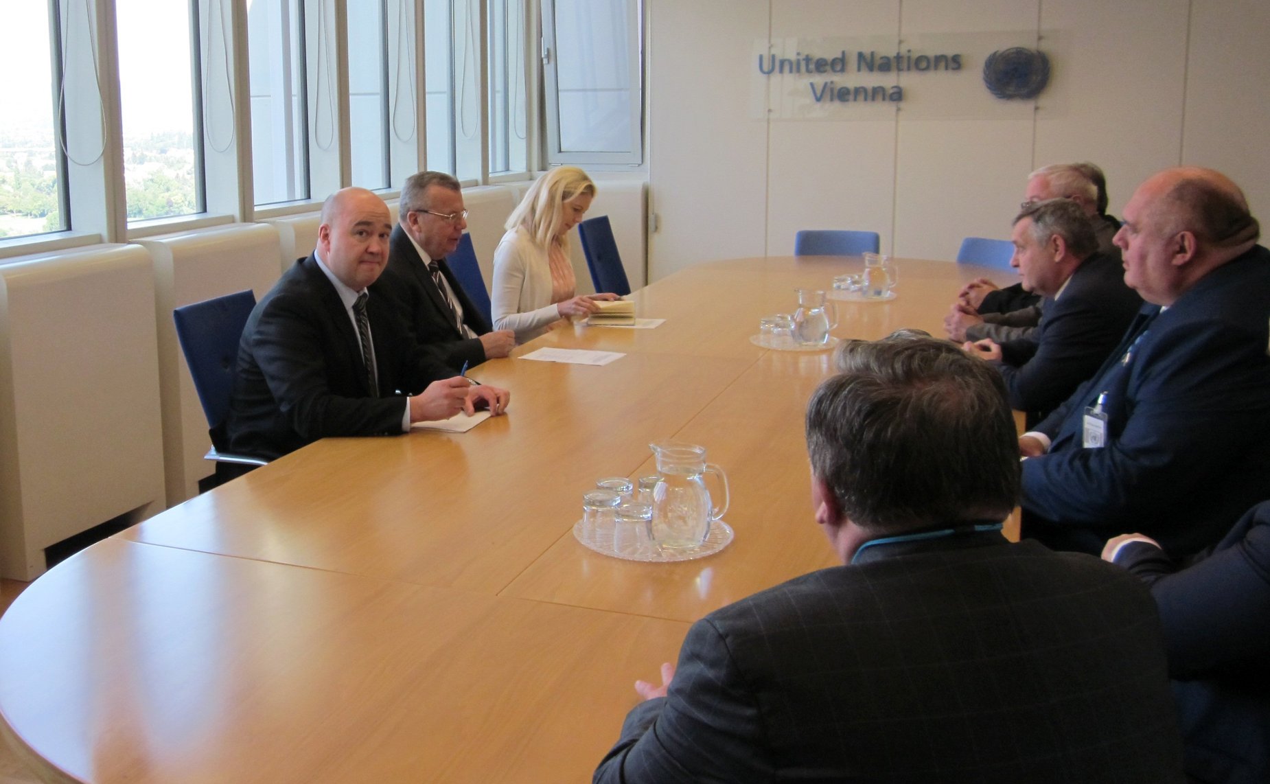 Встреча с заместителем Генсека ООН, исполнительным директором Управления ООН по наркотикам и преступности Юрием Федотовым