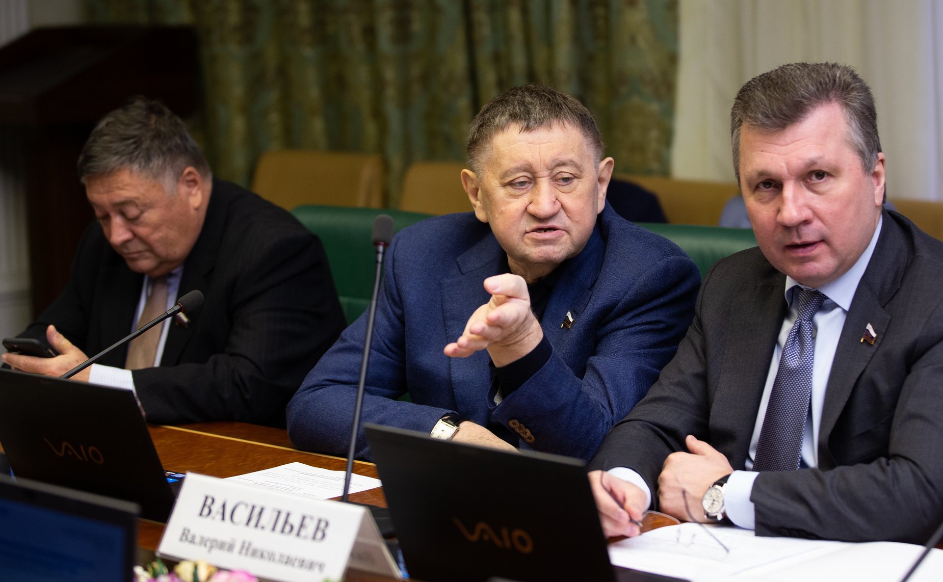 Михаил Пономарев и Валерий Васильев