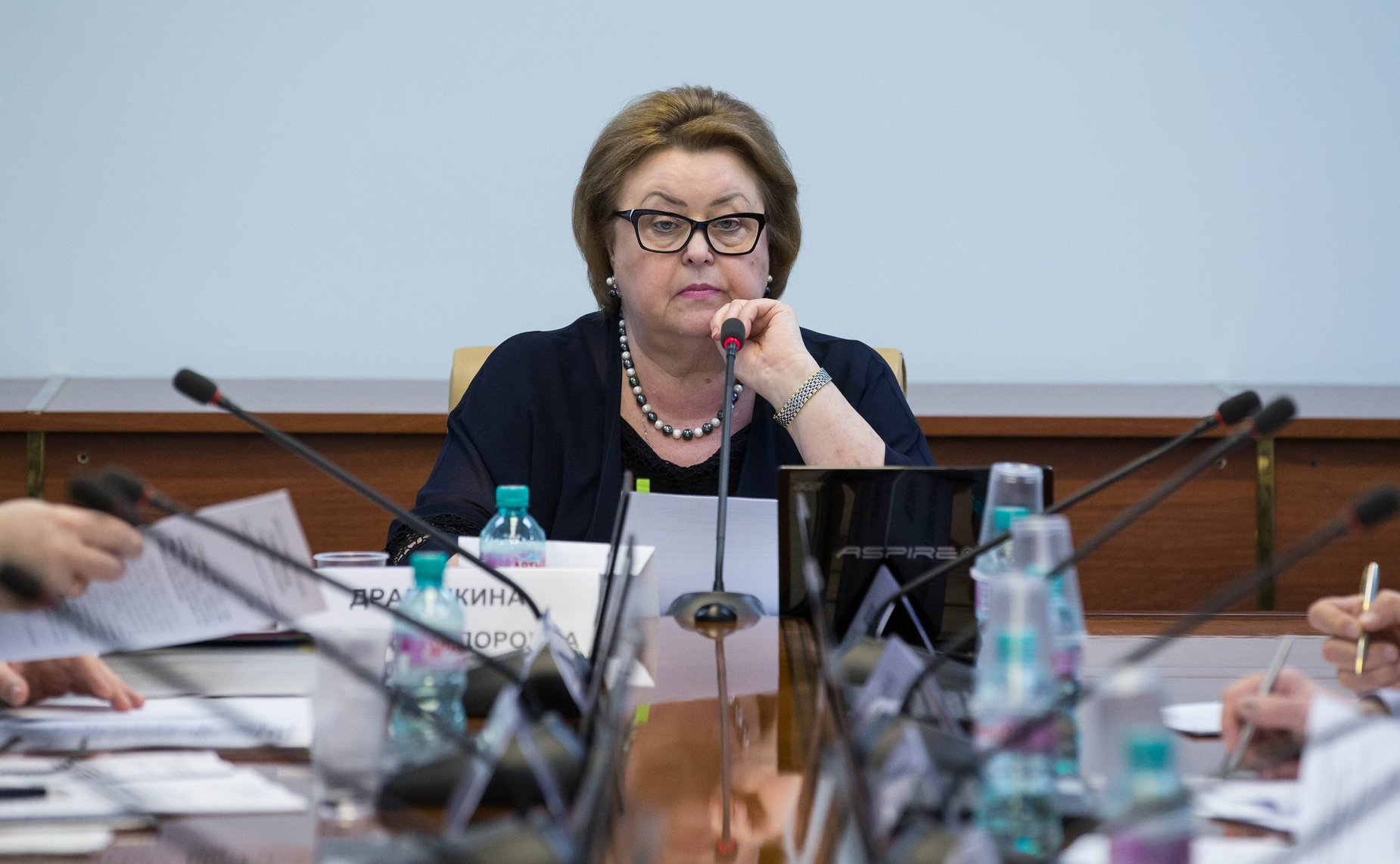 З. Драгункина на заседании Комитета СФ по науке, образованию и культуре