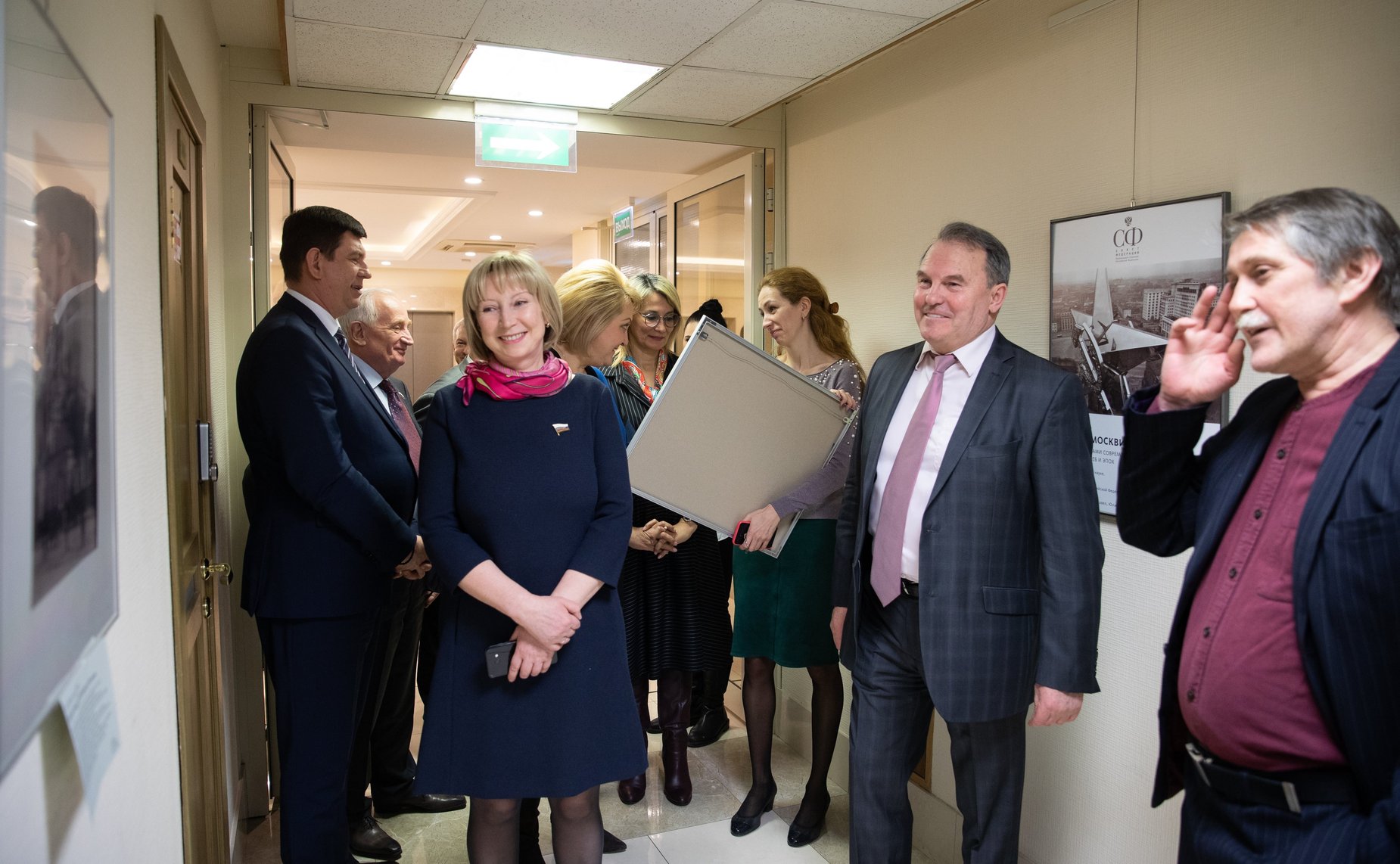 Открытие выставки Москва и москвичи в Совете Федерации