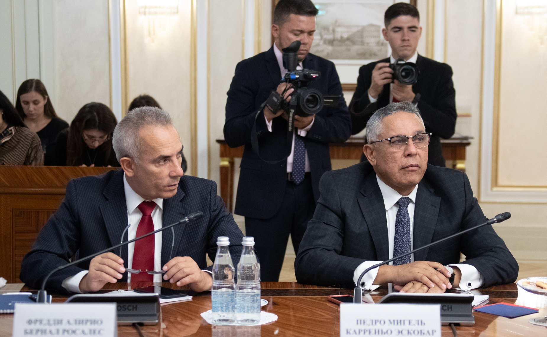 Встреча Константина Косачева с Председателем Национального учредительного собрания Боливарианской Республики Венесуэла Диосдадо Кабельо Рондоном