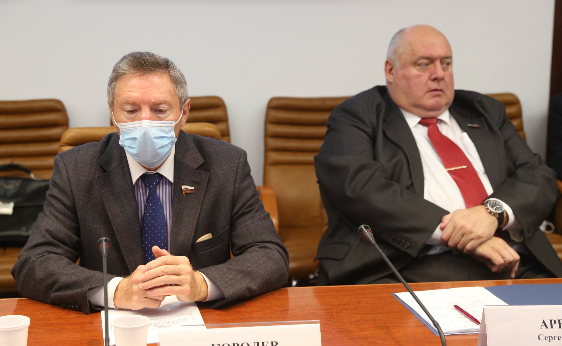 Олег Королев и Сергей Аренин