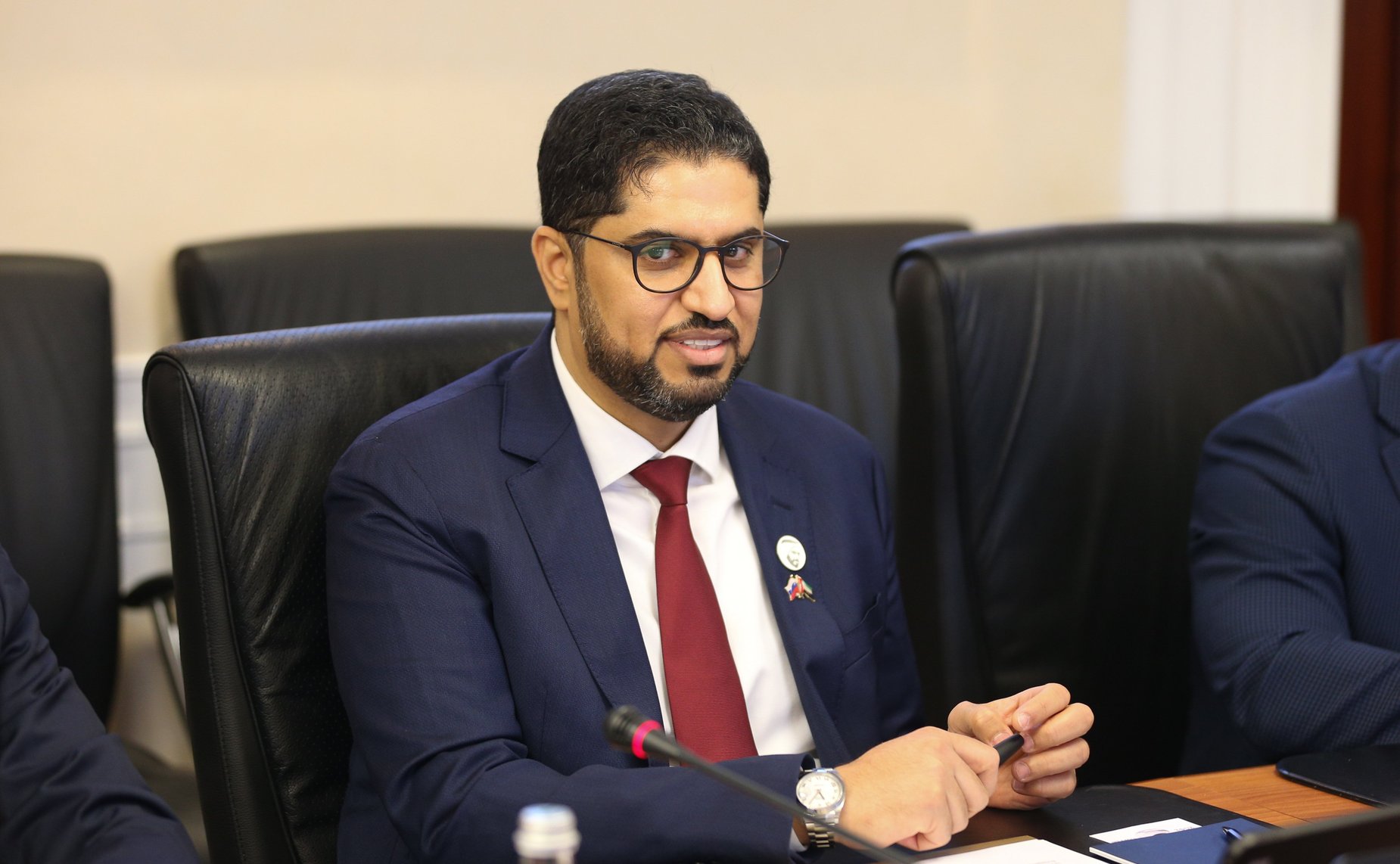 Встреча председателя Комитета СФ по науке, образованию и культуре Лилии Гумеровой с Чрезвычайным и Полномочным Послом Объединенных Арабских Эмиратов в РФ Мохаммедом Аль-Джабером