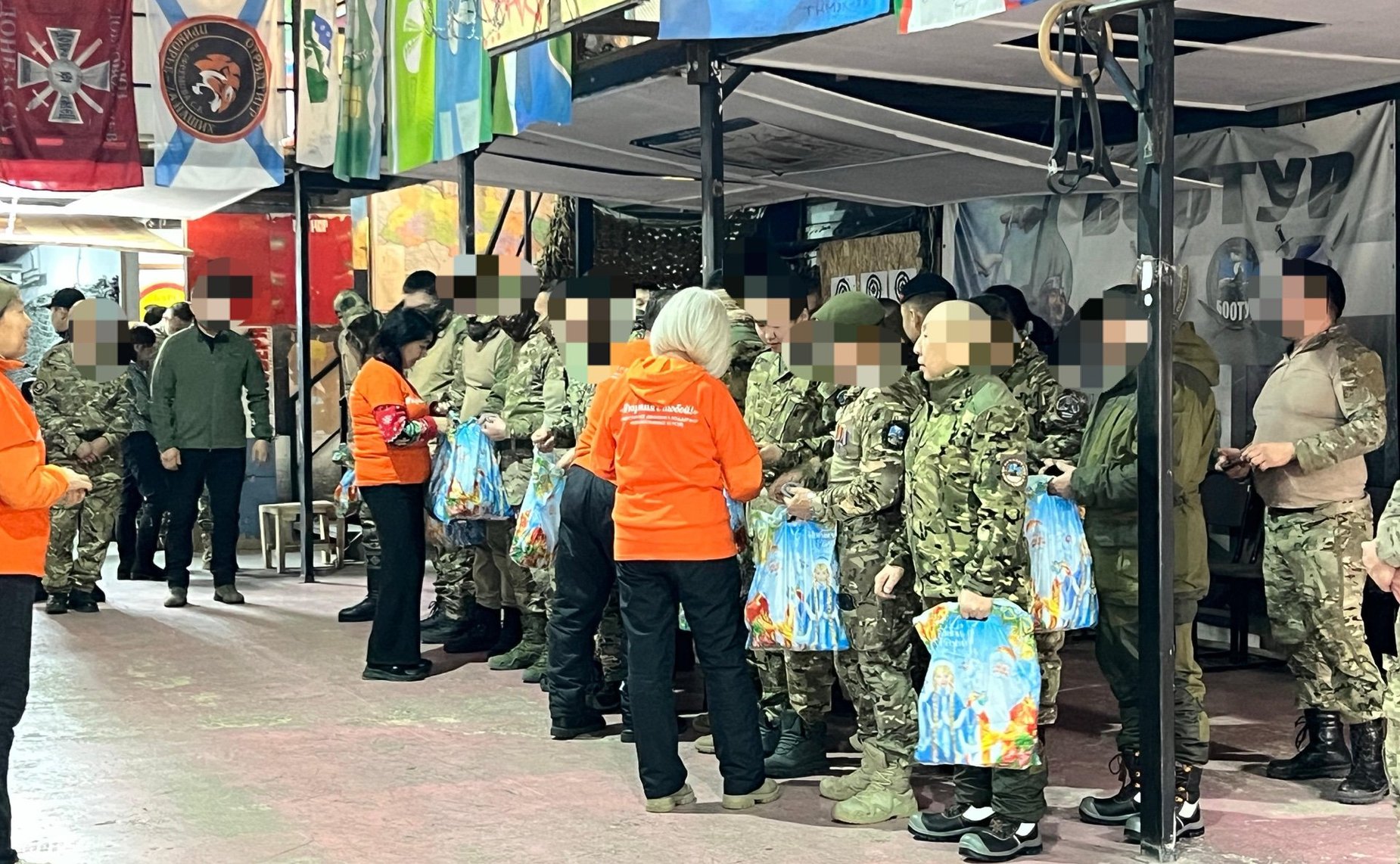 Сахамин Афанасьев принял участие в проводах добровольцев Якутии в зону СВО