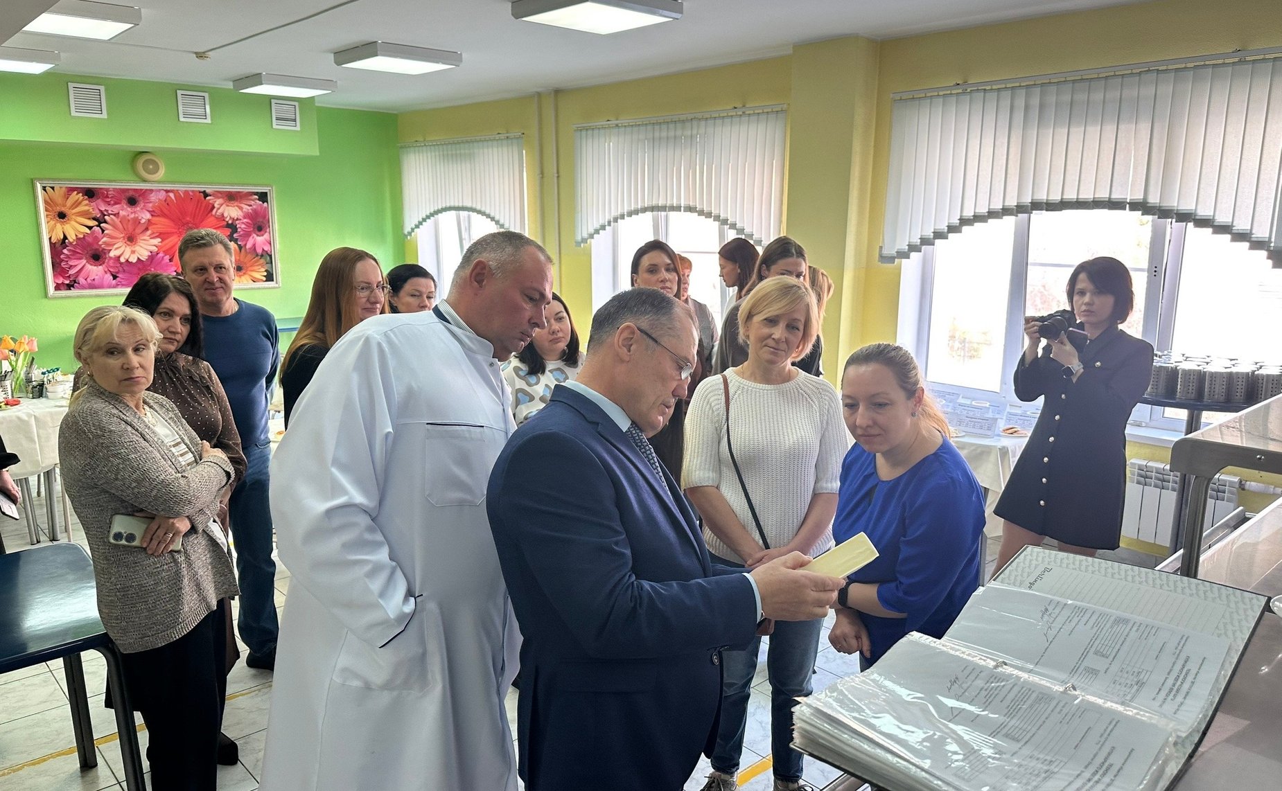 Игорь Мурог в рамках работы в регионе посетил школу №73 города Рязани