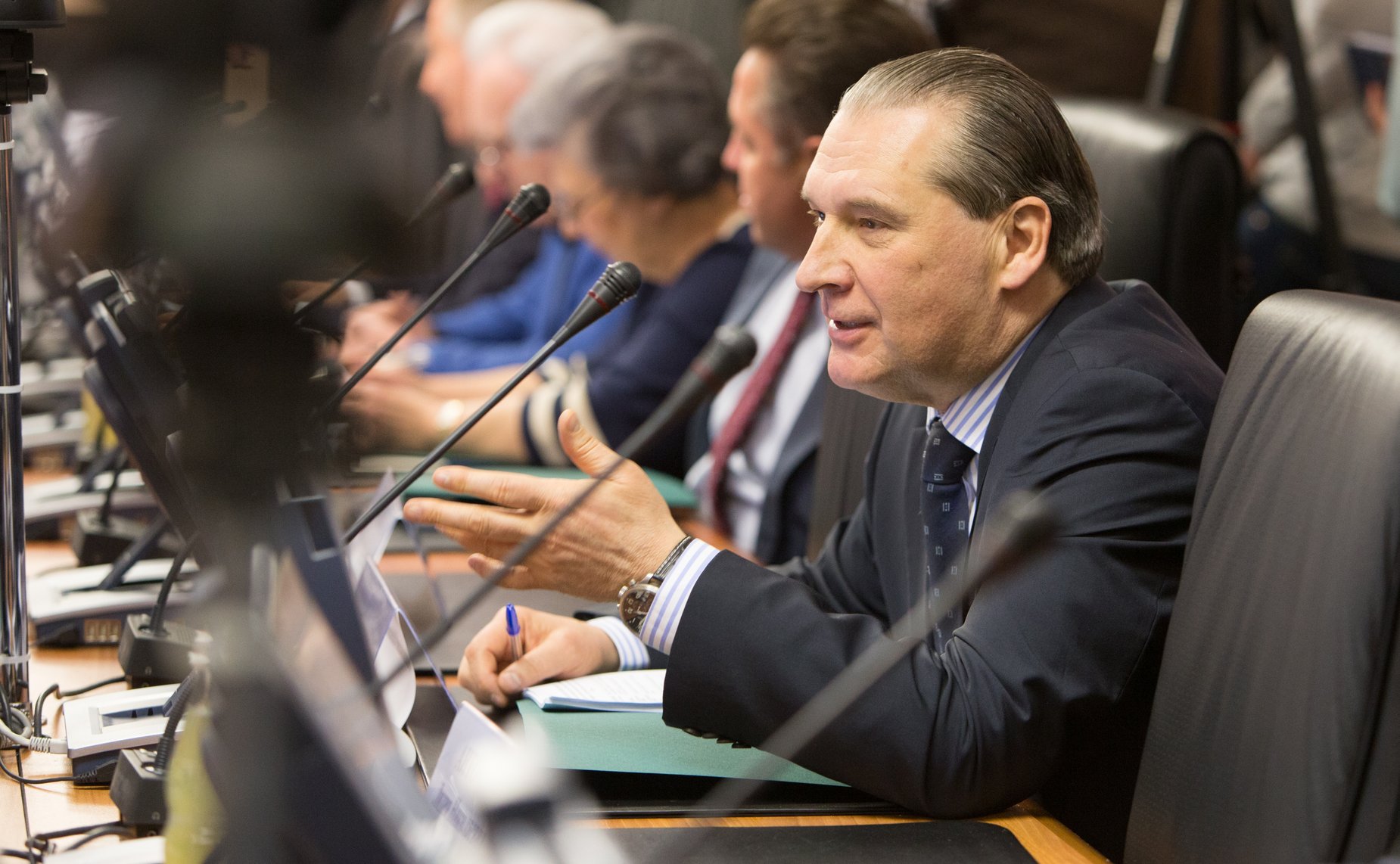 А. Александров Заседание Комитета Совета Федерации по международным делам