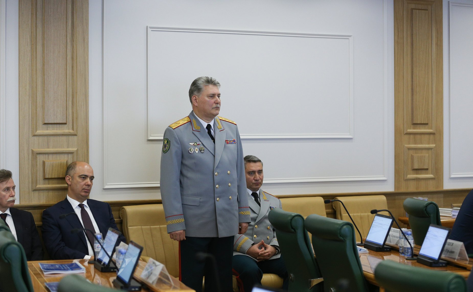 Совместное заседание Комитета СФ по Конституционному законодательству и государственному строительству совместно с Комитетом СФ по обороне и безопасности