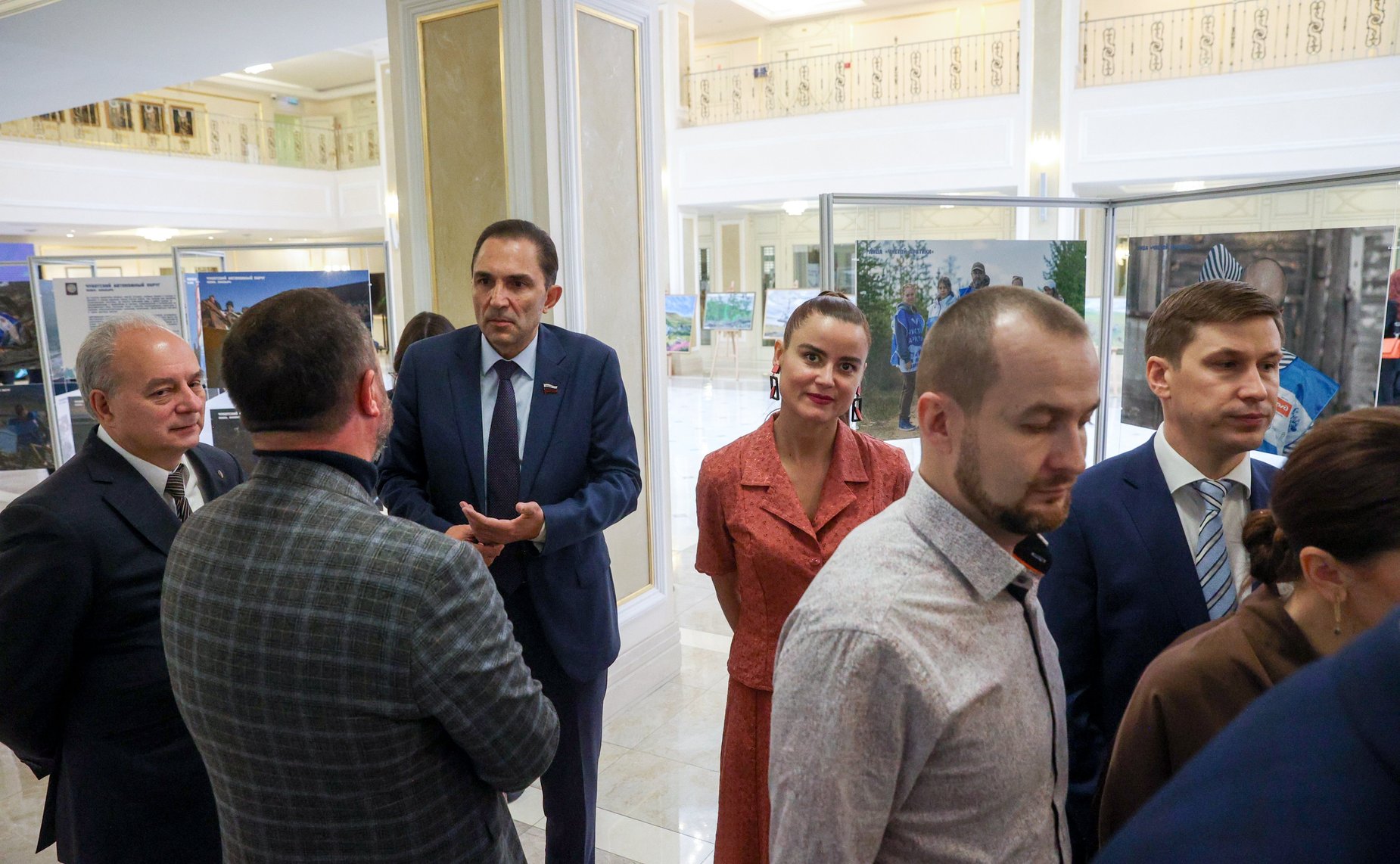 Открытие в Совете Федерации выставки федерального проекта «Чистая Арктика» и награждение лучших волонтеров и партнеров федерального проекта «Чистая Арктика»