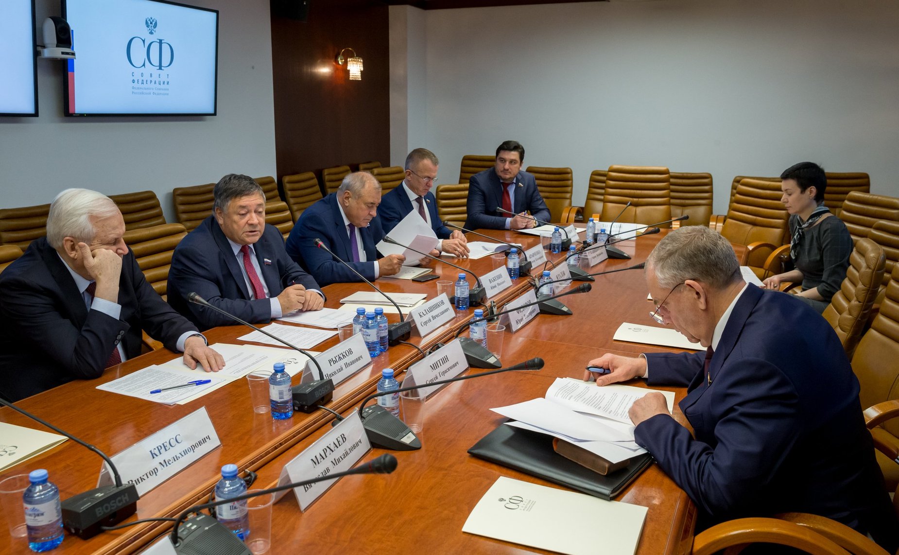 Заседание Временной комиссии СФ по мониторингу экономического развития