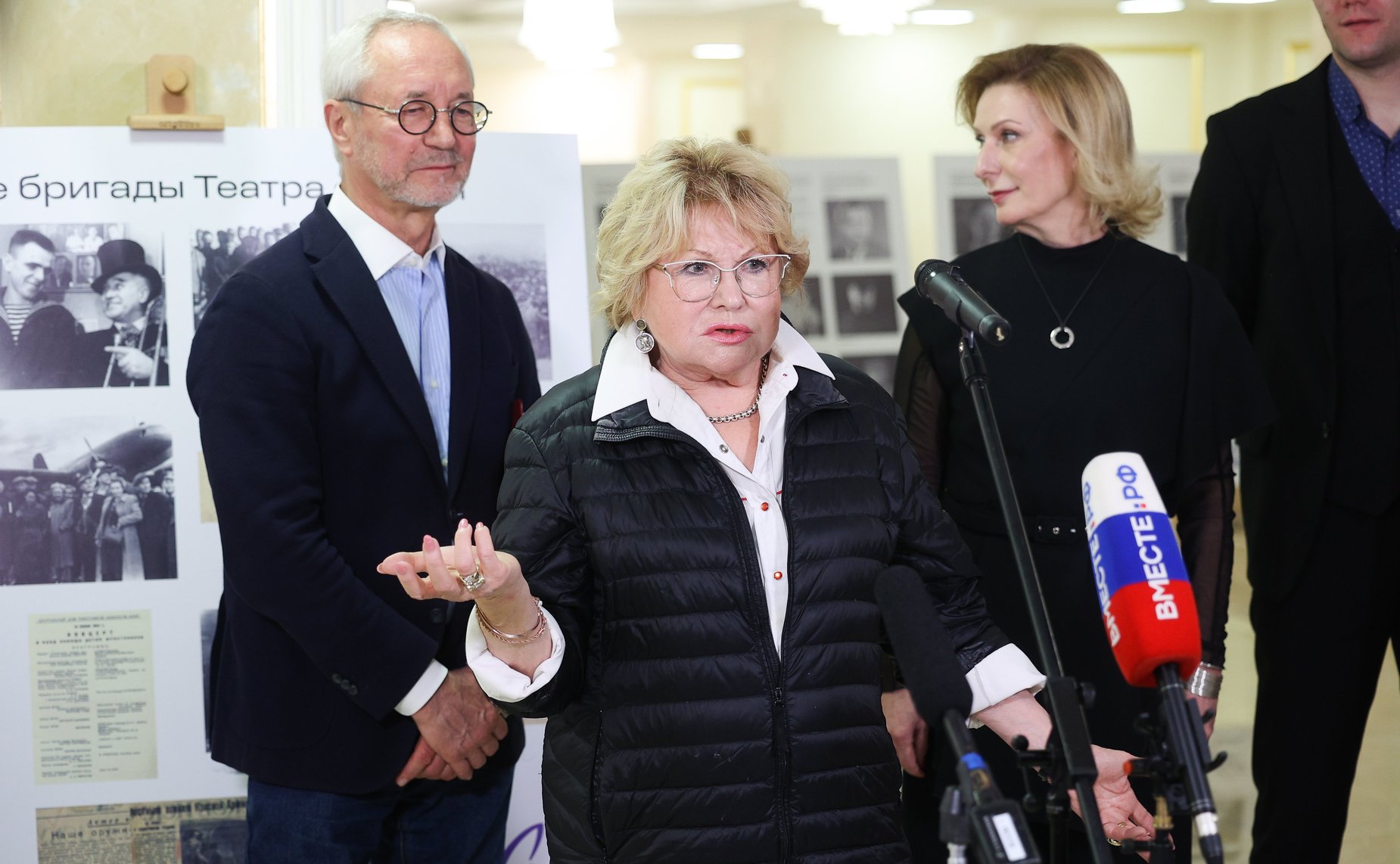 Открытие выставки «Актеры Театра сатиры на фронте и в тылу»