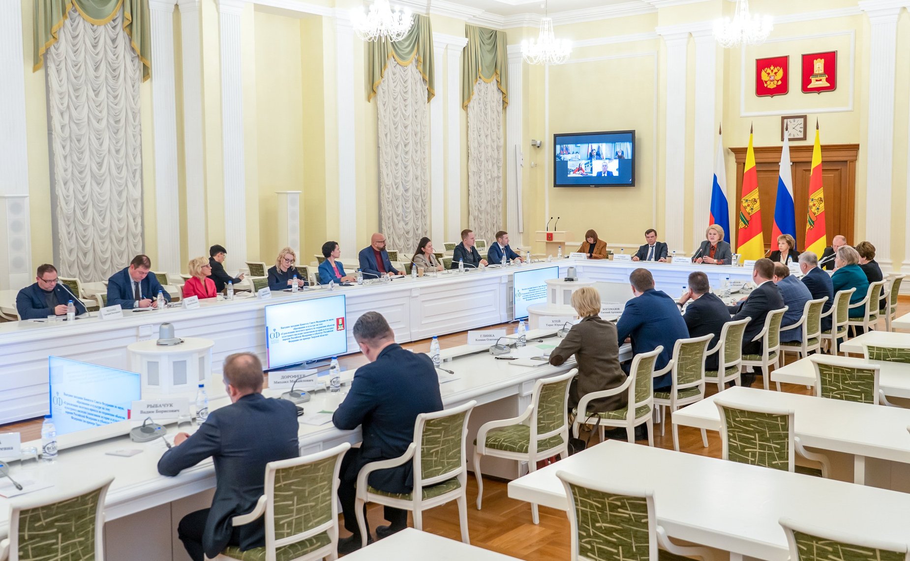 Выездное заседание Комитета СФ по науке, образованию и культуре на тему «О реализации пилотного проекта по сохранению объектов культурного наследия (памятников истории и культуры) народов РФ (на примере Тверской области)»