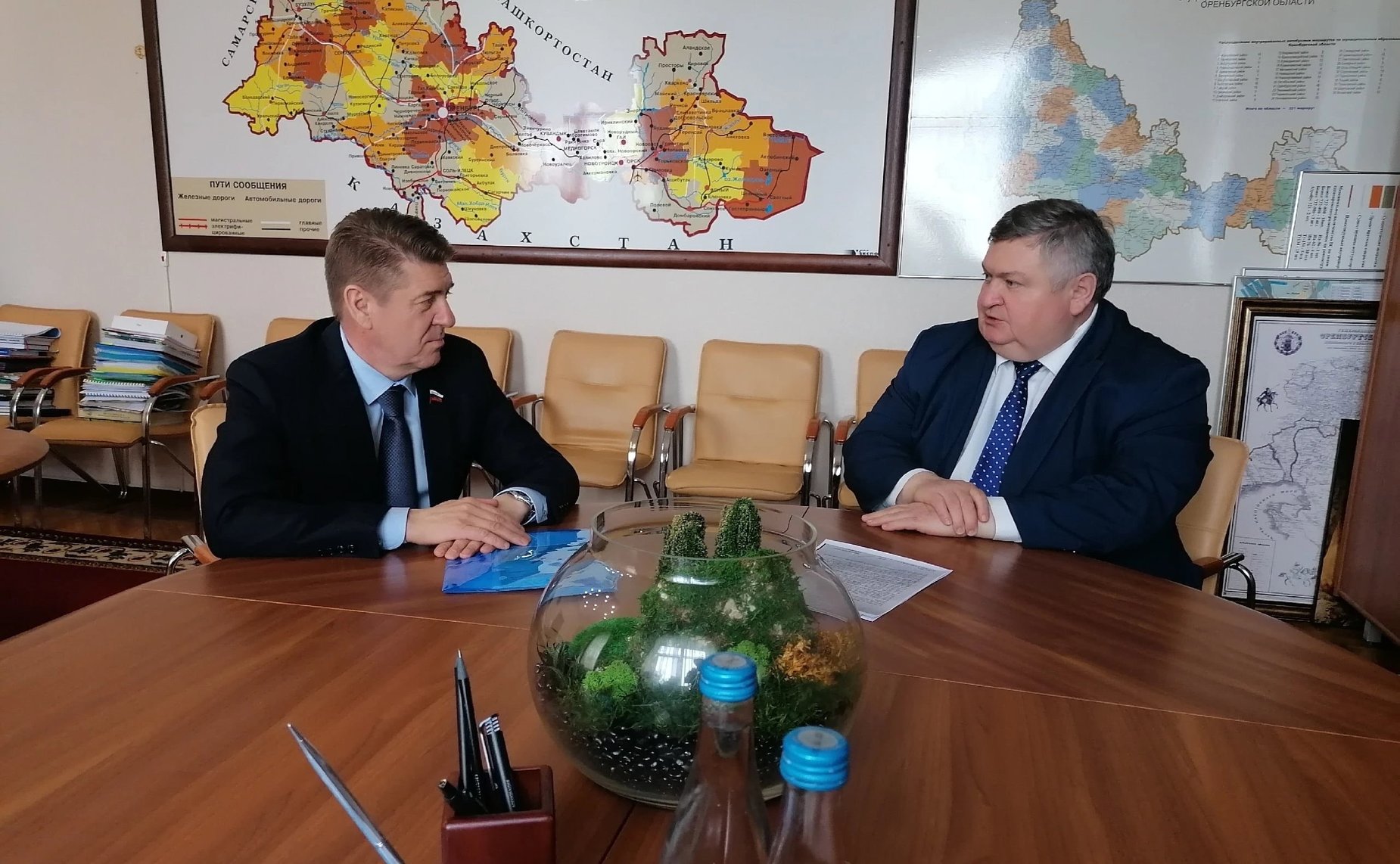 Андрей Шевченко провел рабочие встречи в правительстве Оренбургской области