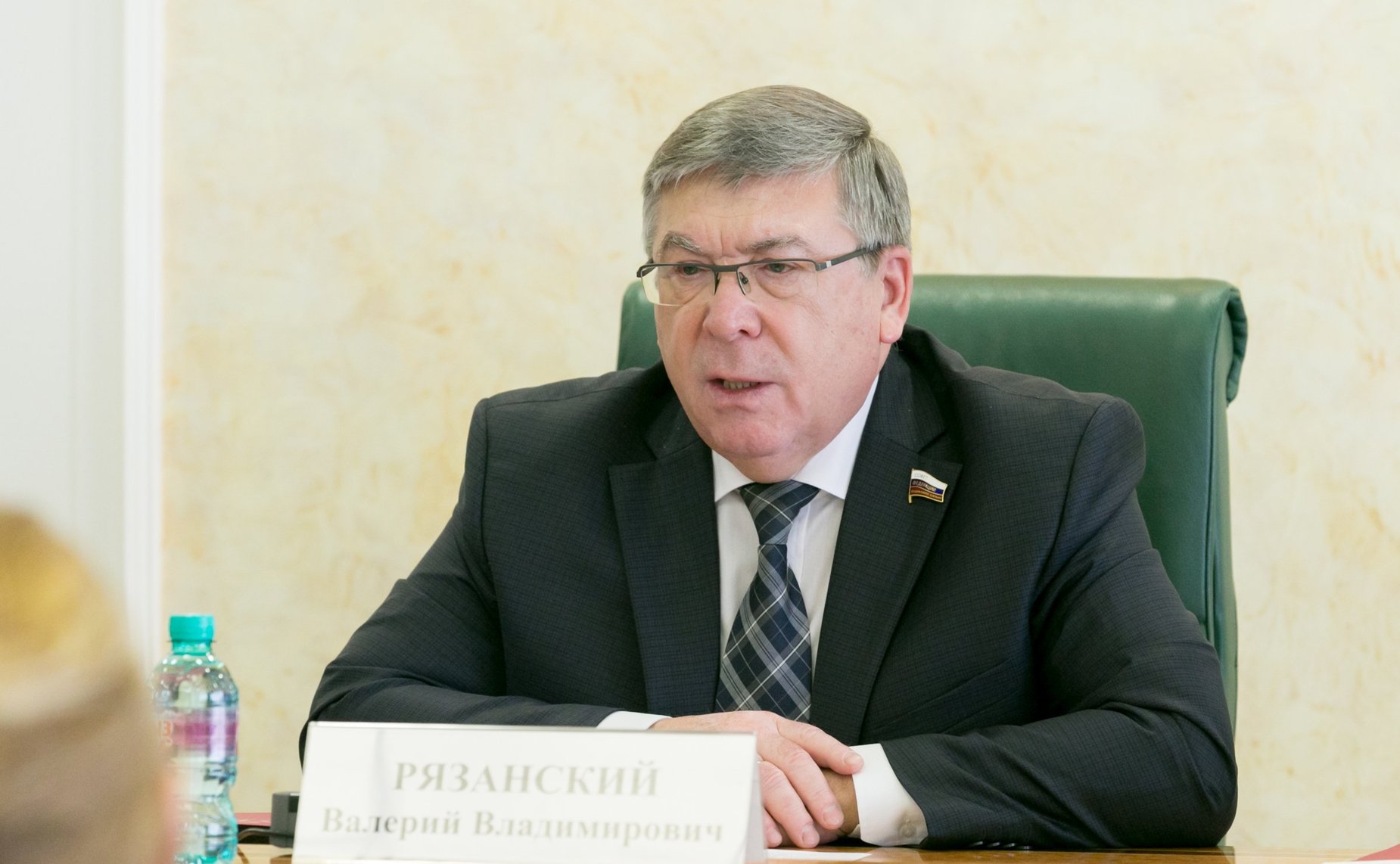 В. Рязанский на заседании Комитета СФ по социальной политике