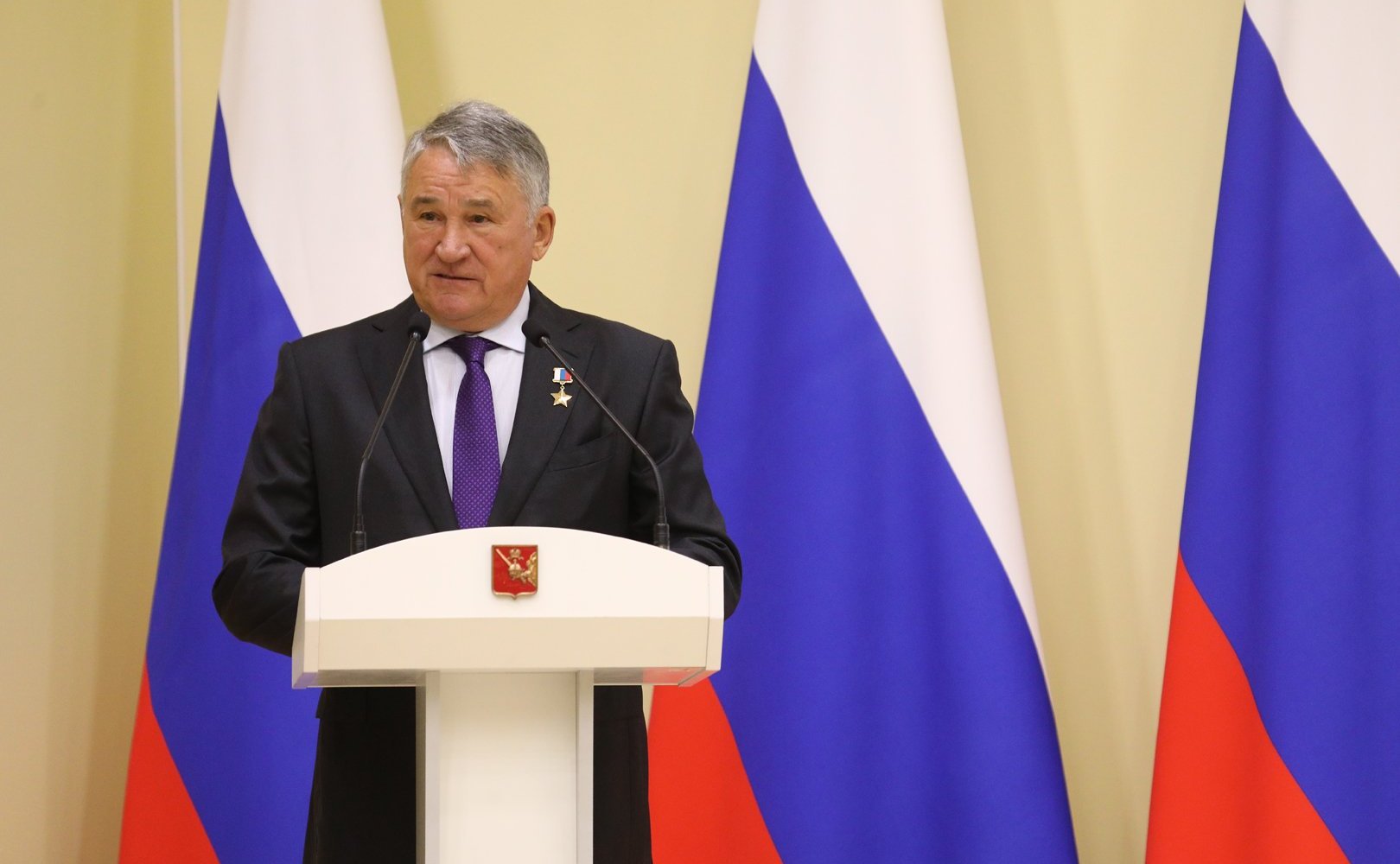 Заместитель Председателя Совета Федерации Юрий Воробьев выступил на торжественном открытии Областного педагогического совета