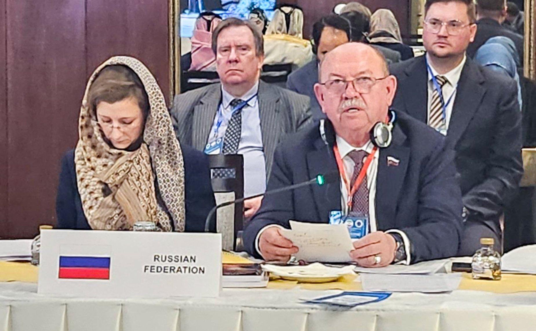 Геннадий Орденов принимает участие в заседании Постоянного комитета Азиатской парламентской ассамблеи по политическим вопросам