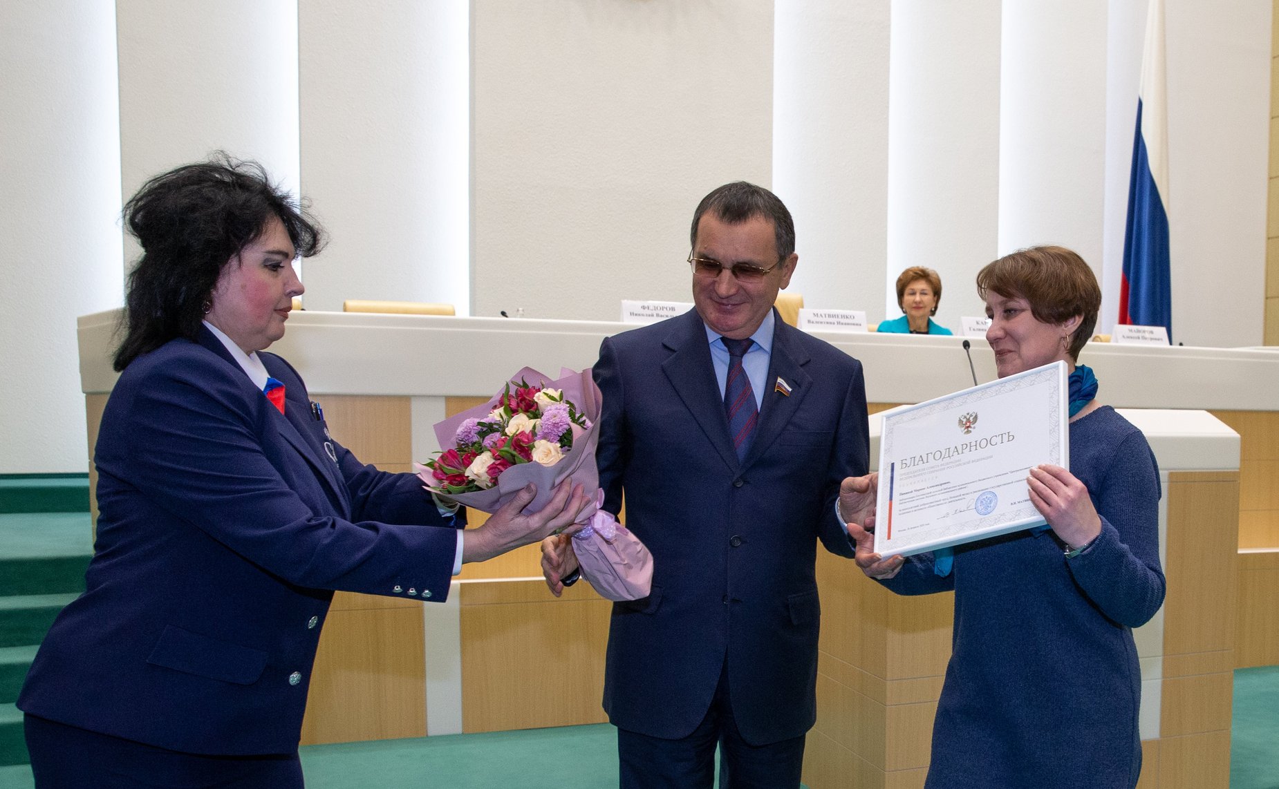 Встреча Валентины Матвиенко с тружениками социальной сферы села