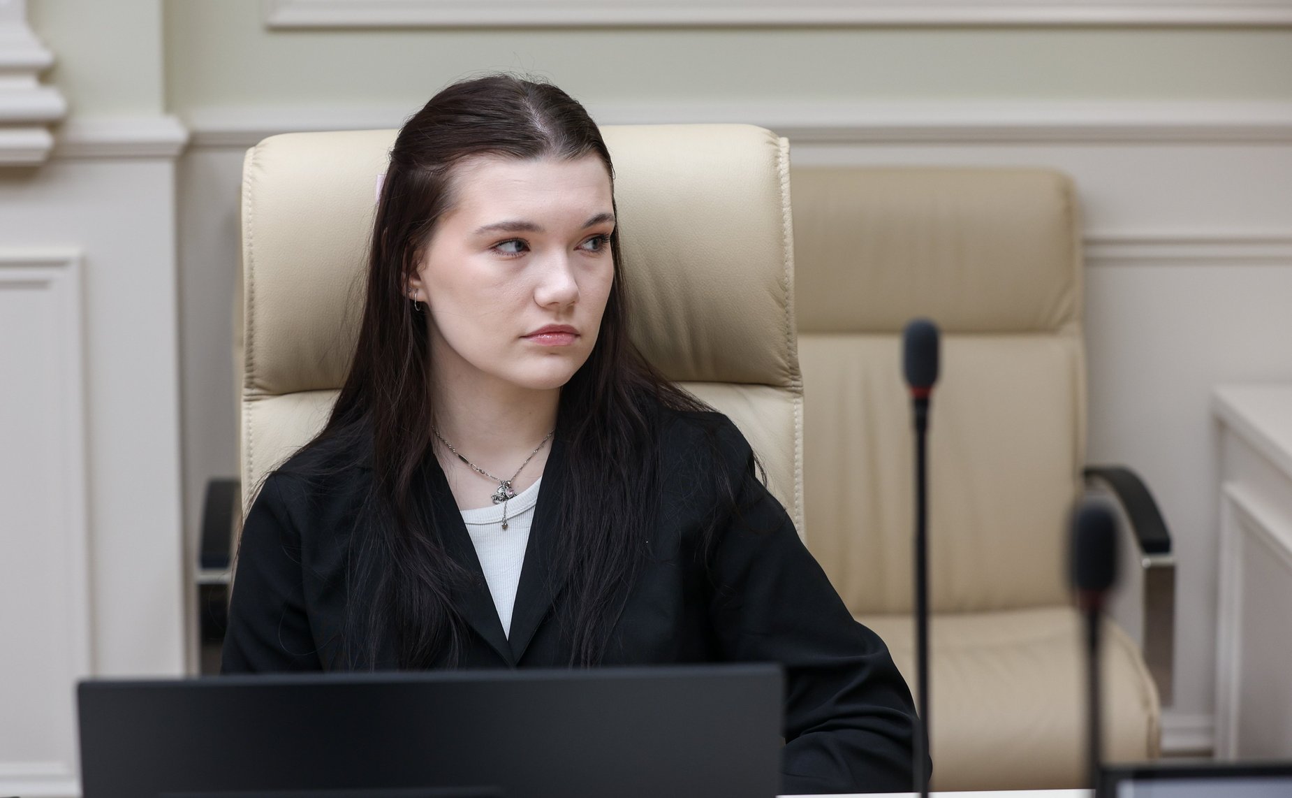 Встреча председателя Комитета Совета Федерации по международным делам Григория Карасина со студентами юридического факультета МГУ им. Ломоносова