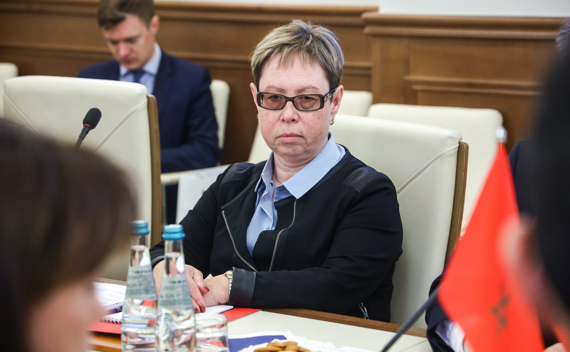 Александр Двойных провел встречу с Чрезвычайным и Полномочным Послом Королевства Марокко в Российской Федерации Лотфи Бушаарой