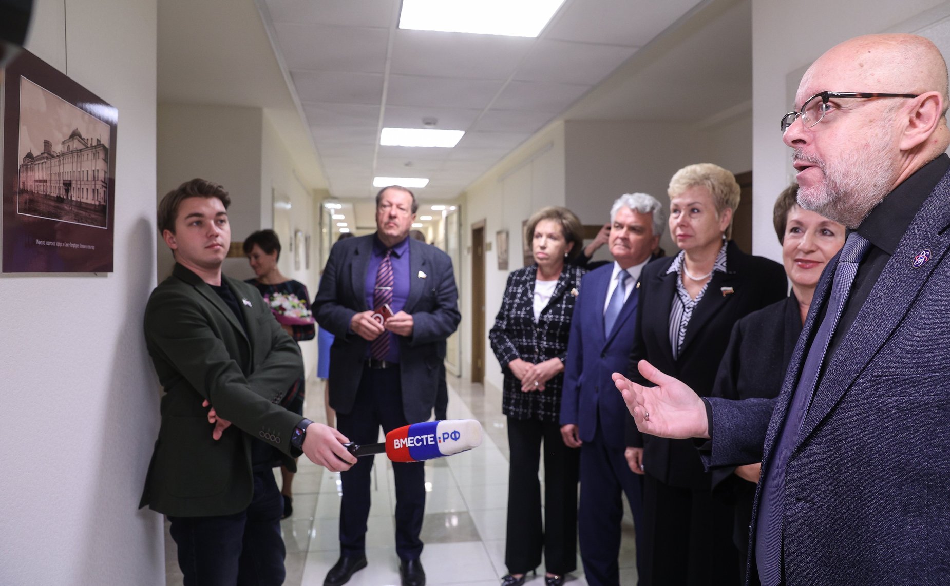 Открытие в Совете Федерации фотовыставки «Кадеты – гордость России»