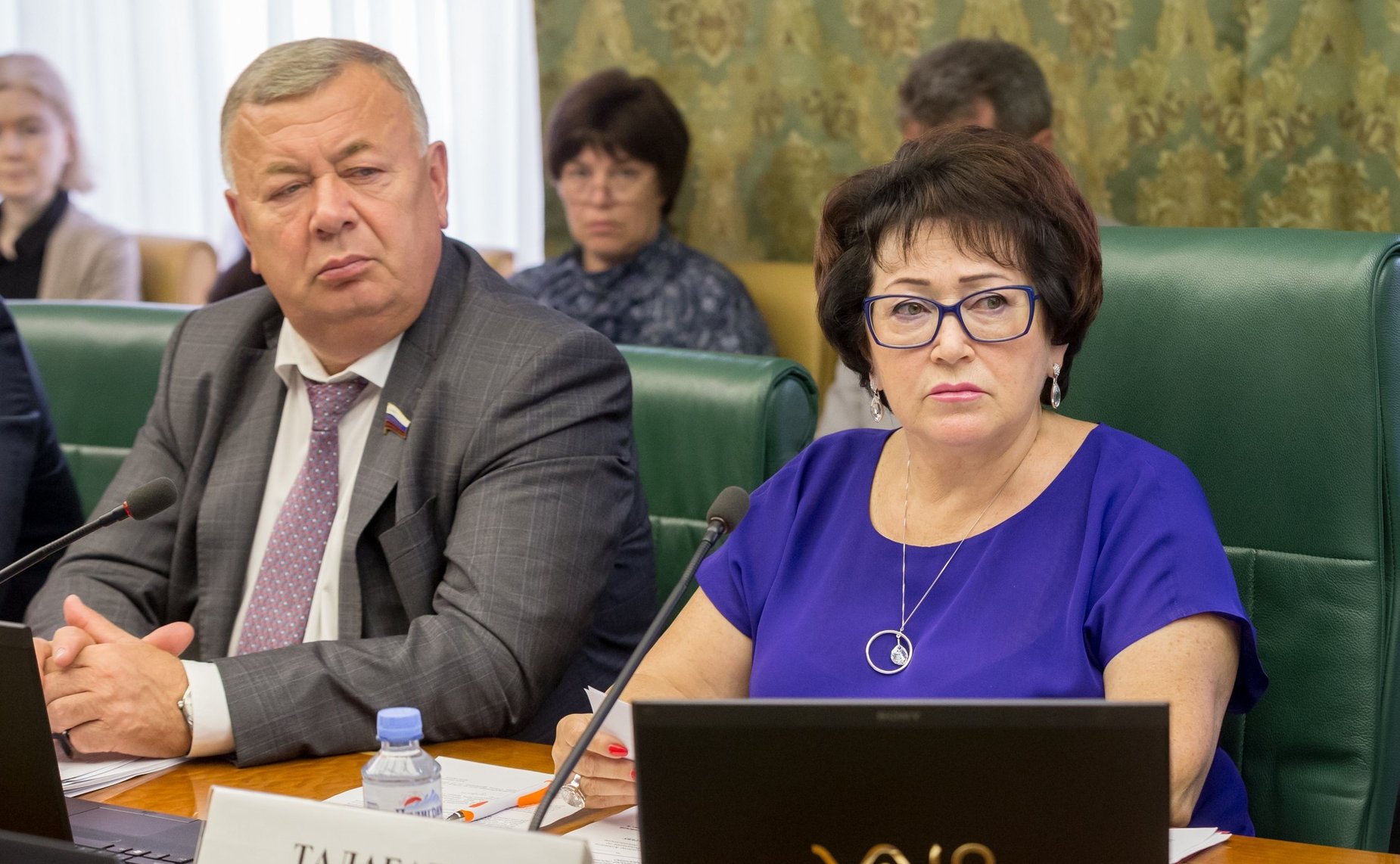 В. Николаев и Л. Талабаева