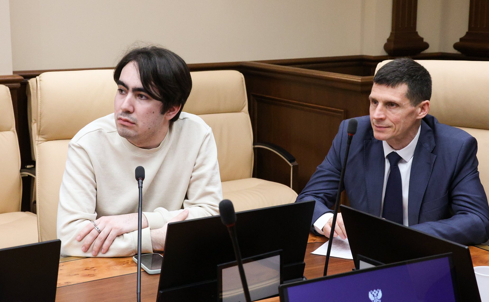 Встреча заместителя Председателя Совета Федерации Константина Косачева со студентами – уроженцами Республики Марий Эл, обучающимися в вузах Москвы