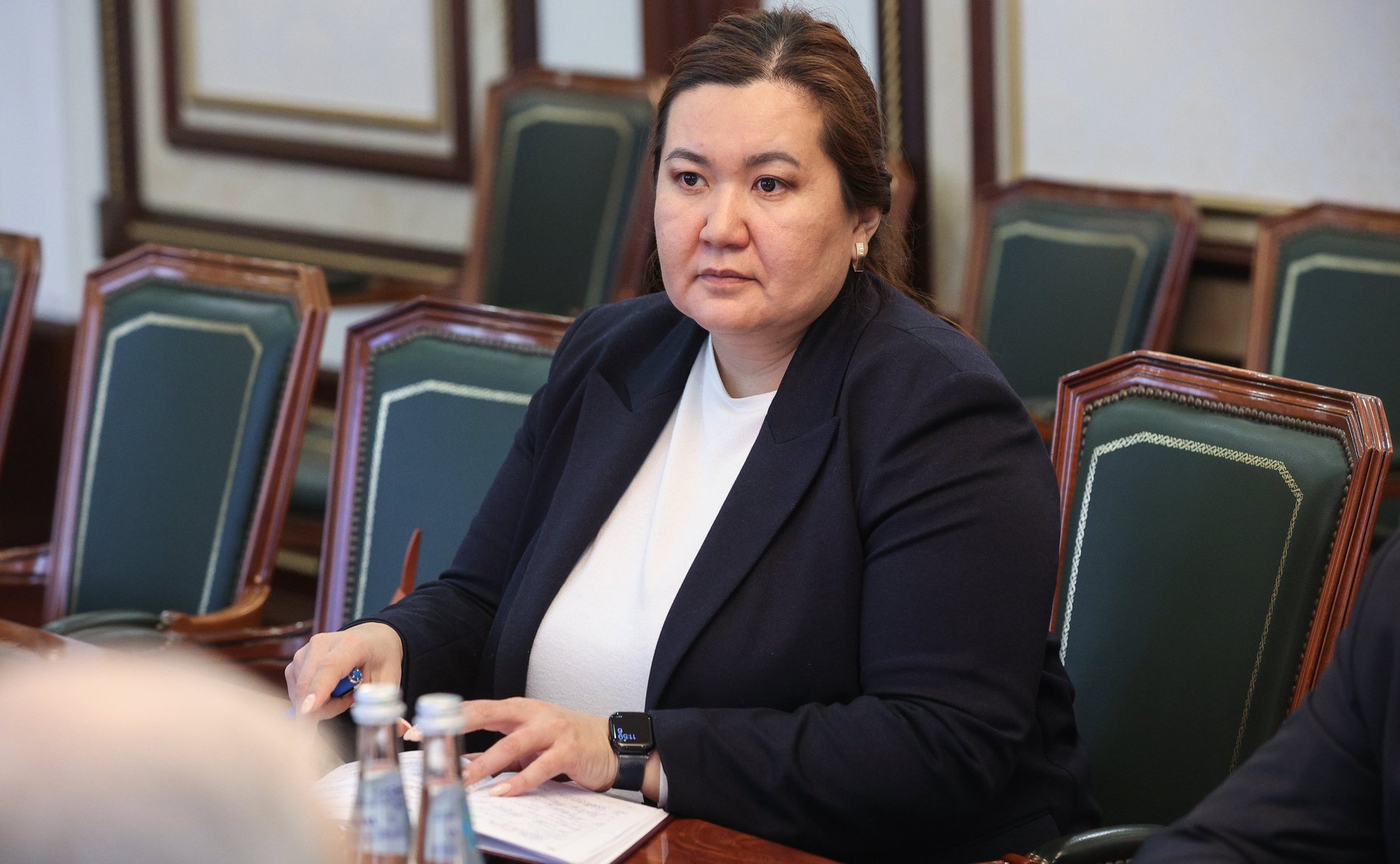 Владимир Джабаров провел встречу с председателем Комитета Жогорку Кенеша Киргизской Республики по международным делам, обороне, безопасности и миграции Уланом Примовым