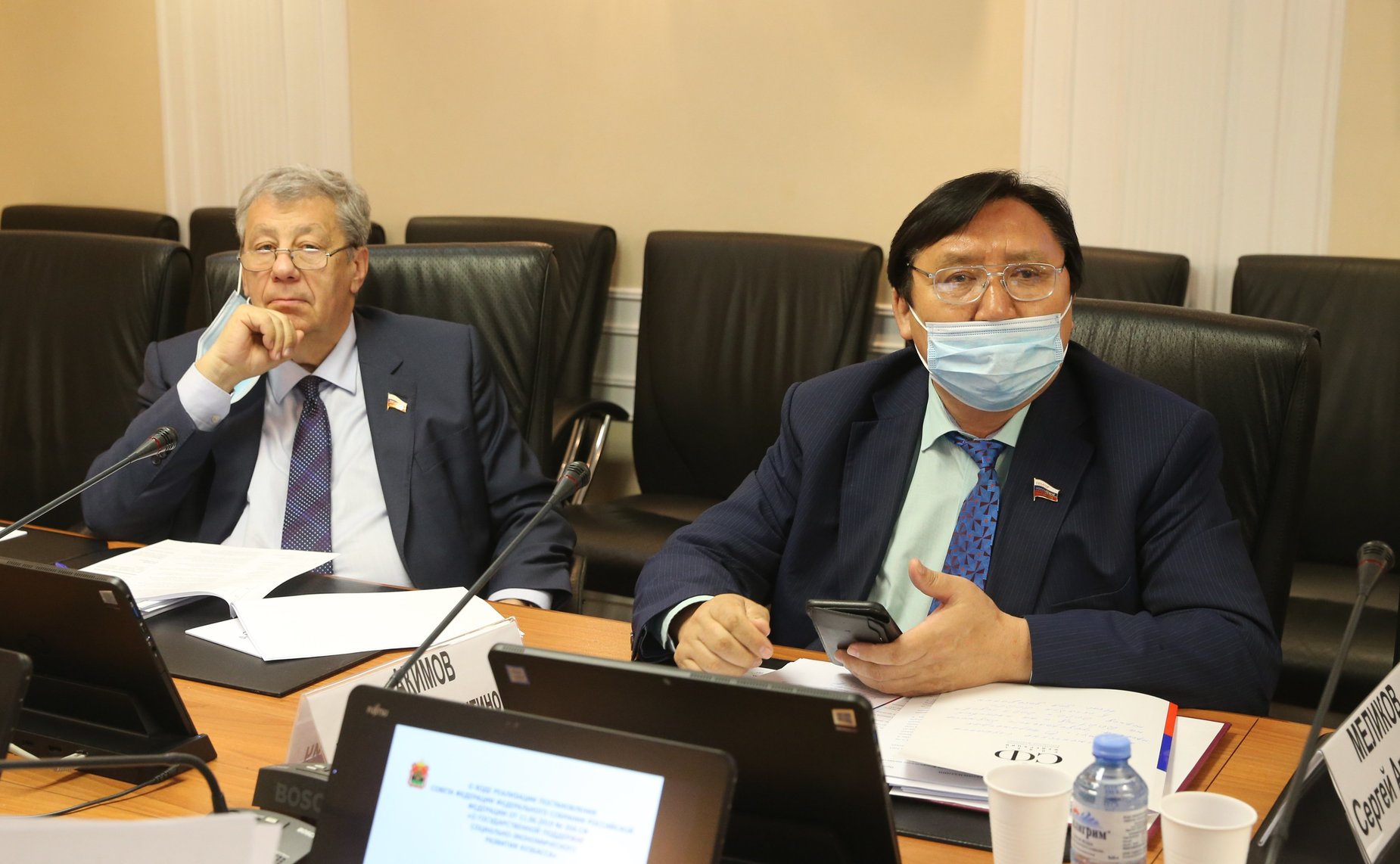 Аркадий Чернецкий и Александр Акимов