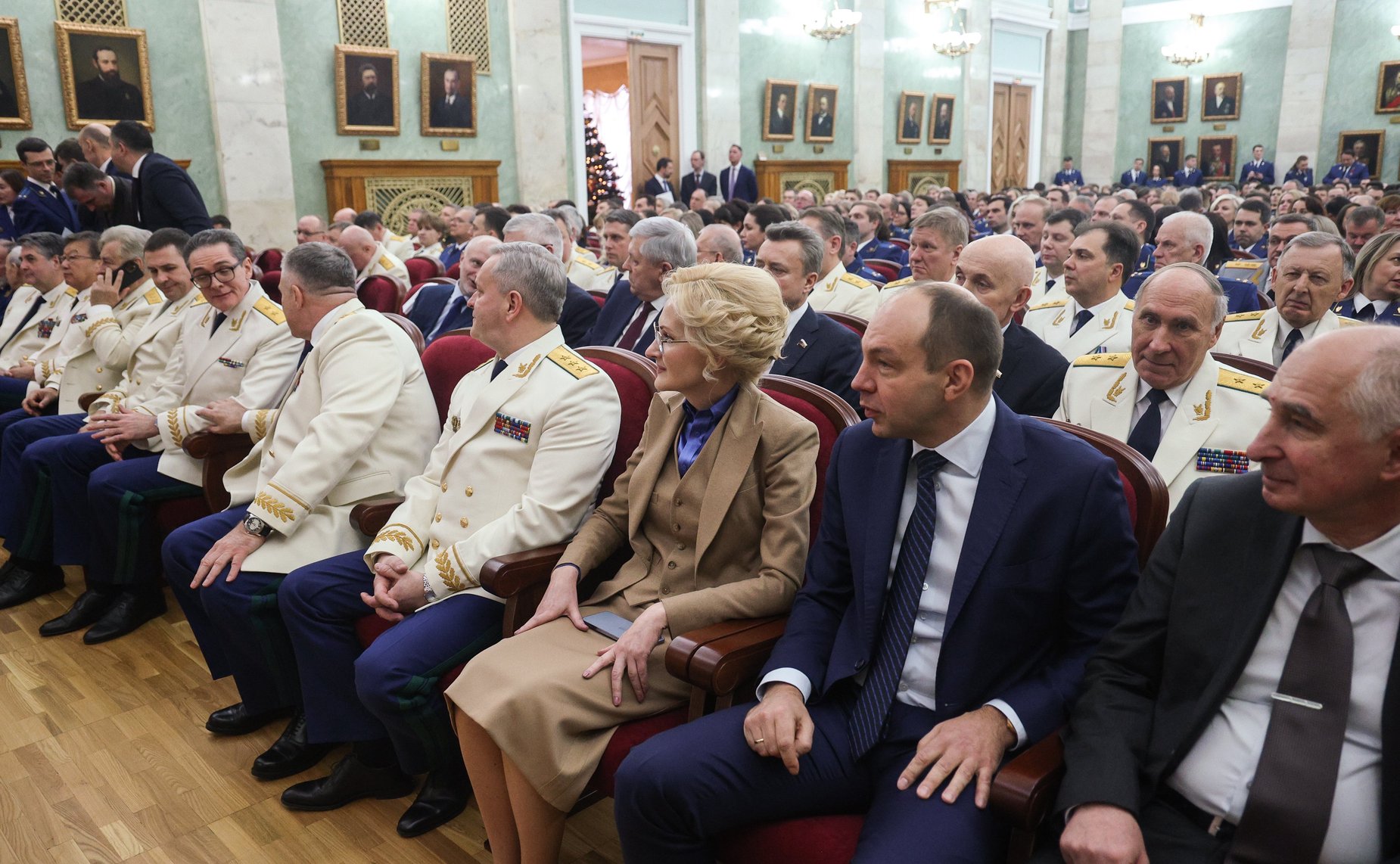 Торжественное заседание, посвященное празднованию Дня работника прокуратуры РФ