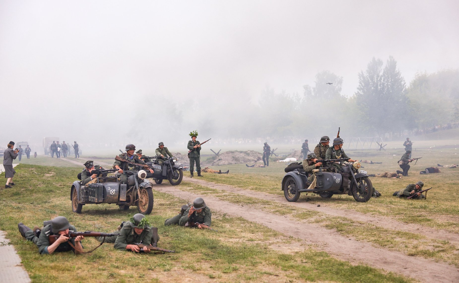 Культурно-образовательный проект «Поезд памяти». Брест. Военно-историческая реконструкция «22 июня. Брестская крепость»