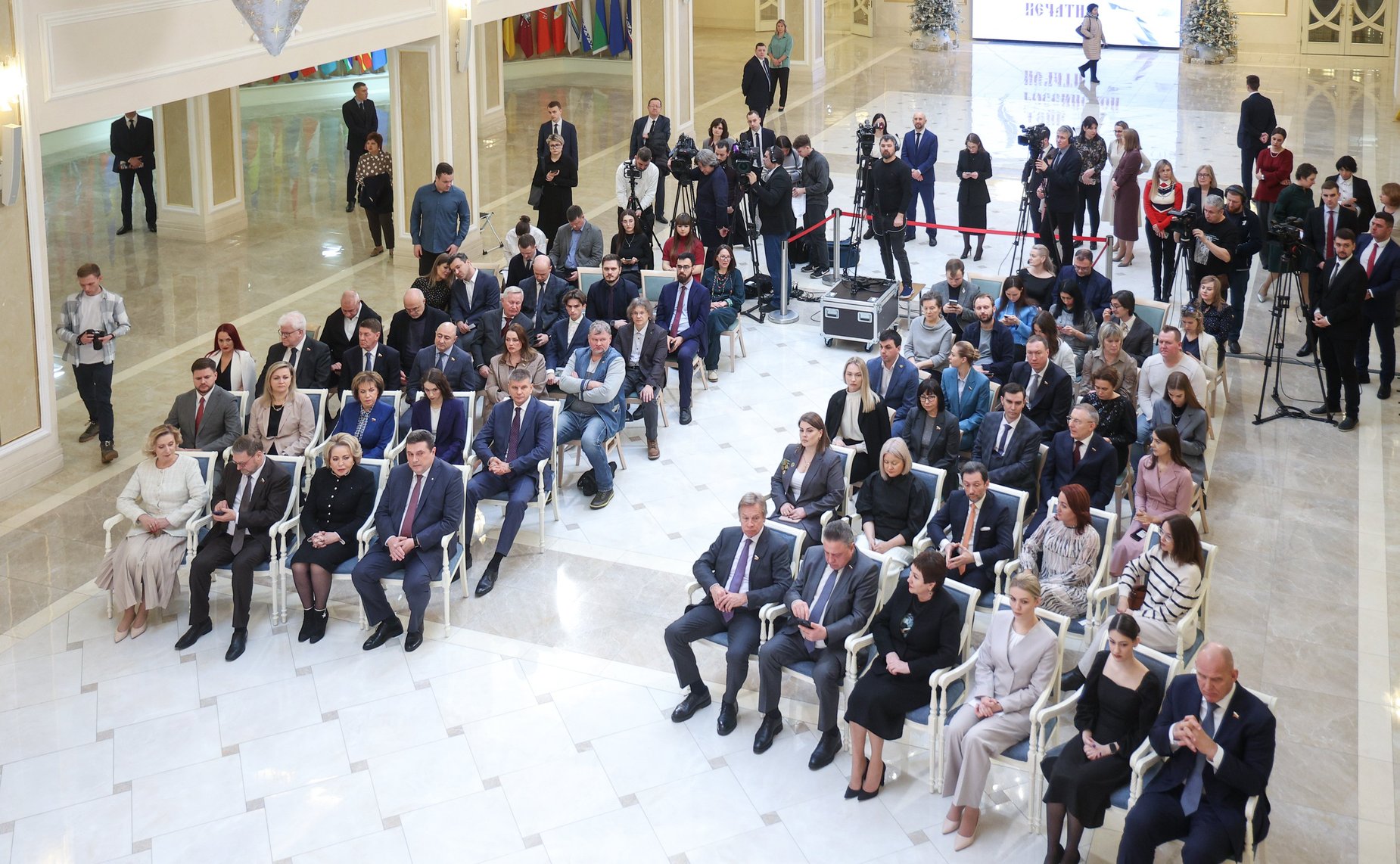 Торжественная церемония, посвященная награждению лауреатов ежегодного конкурса российских СМИ «Совет Федерации-палата регионов»