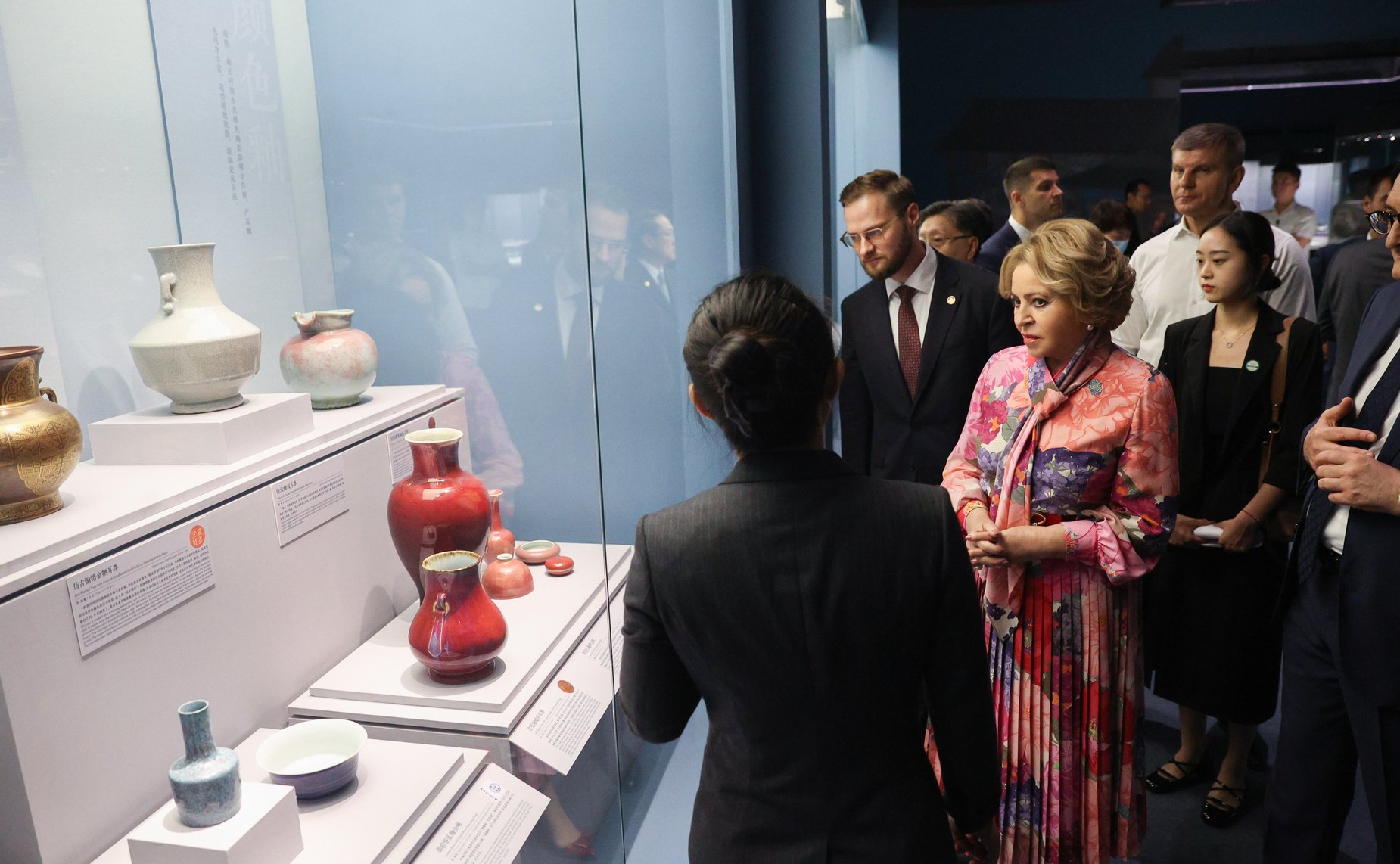 Посещение Председателем Совета Федерации Валентиной Матвиенко Государственного музея Китая