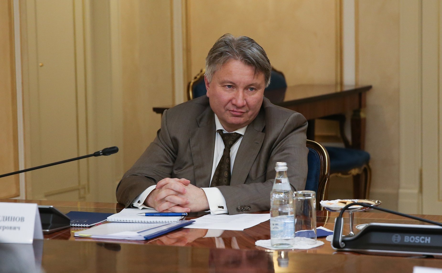 Заместитель Председателя Совета Федерации Ильяс Умаханов провел встречу с Министром иностранных дел Азербайджанской Республики Джейхуном Байрамовым