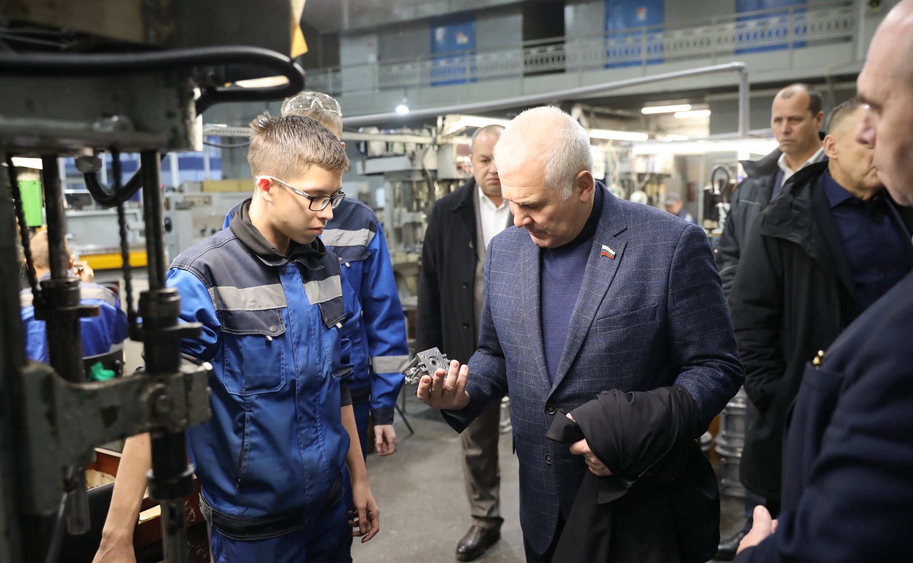 Сергей Мартынов побывал на одном из ключевых предприятий Марий Эл