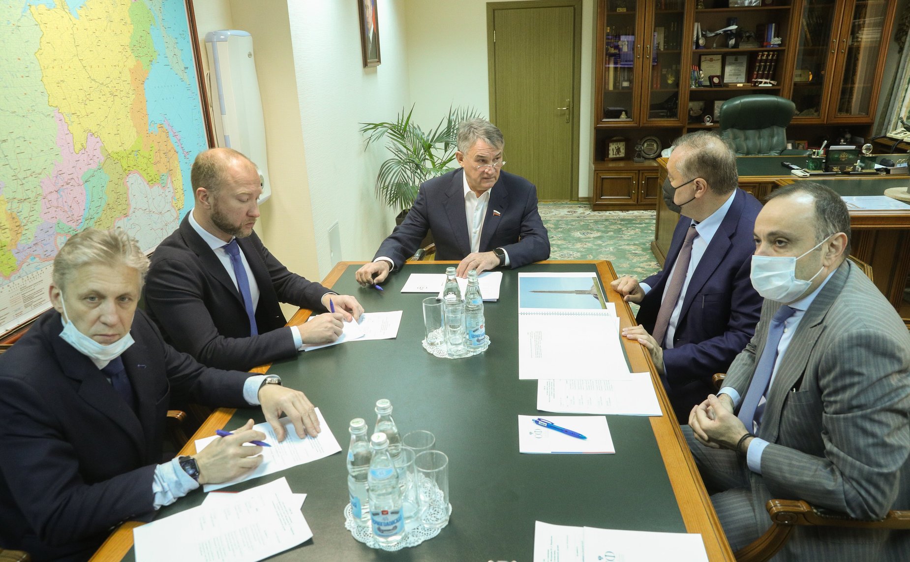 Рабочее совещание по подготовке проведения заседания Межпарламентской комиссии по сотрудничеству Национального Собрания Республики Армения и Федерального Собрания РФ