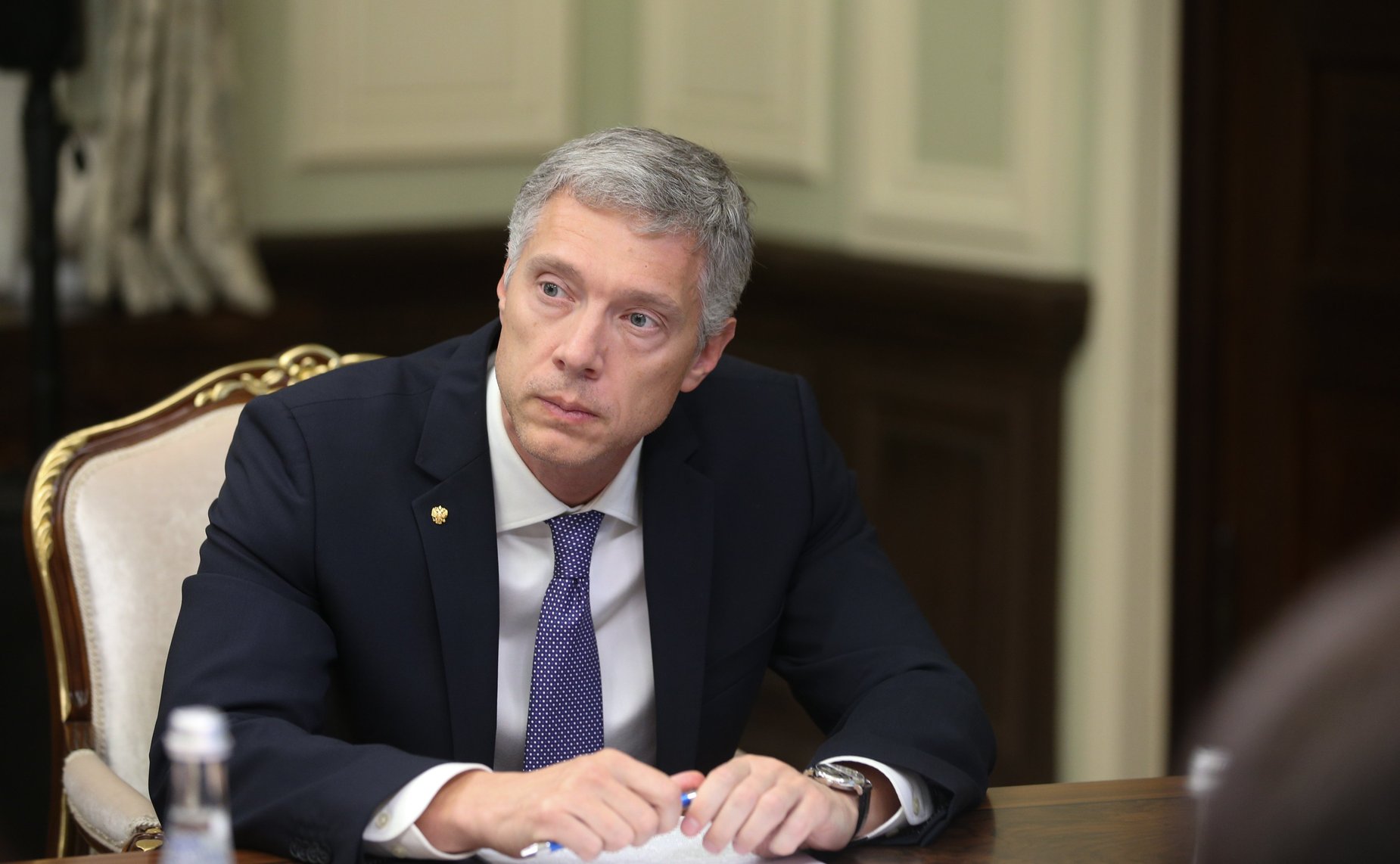 Встреча заместителя Председателя СФ Константина Косачева со Спикером Народного Собрания – Парламента Республики Абхазия