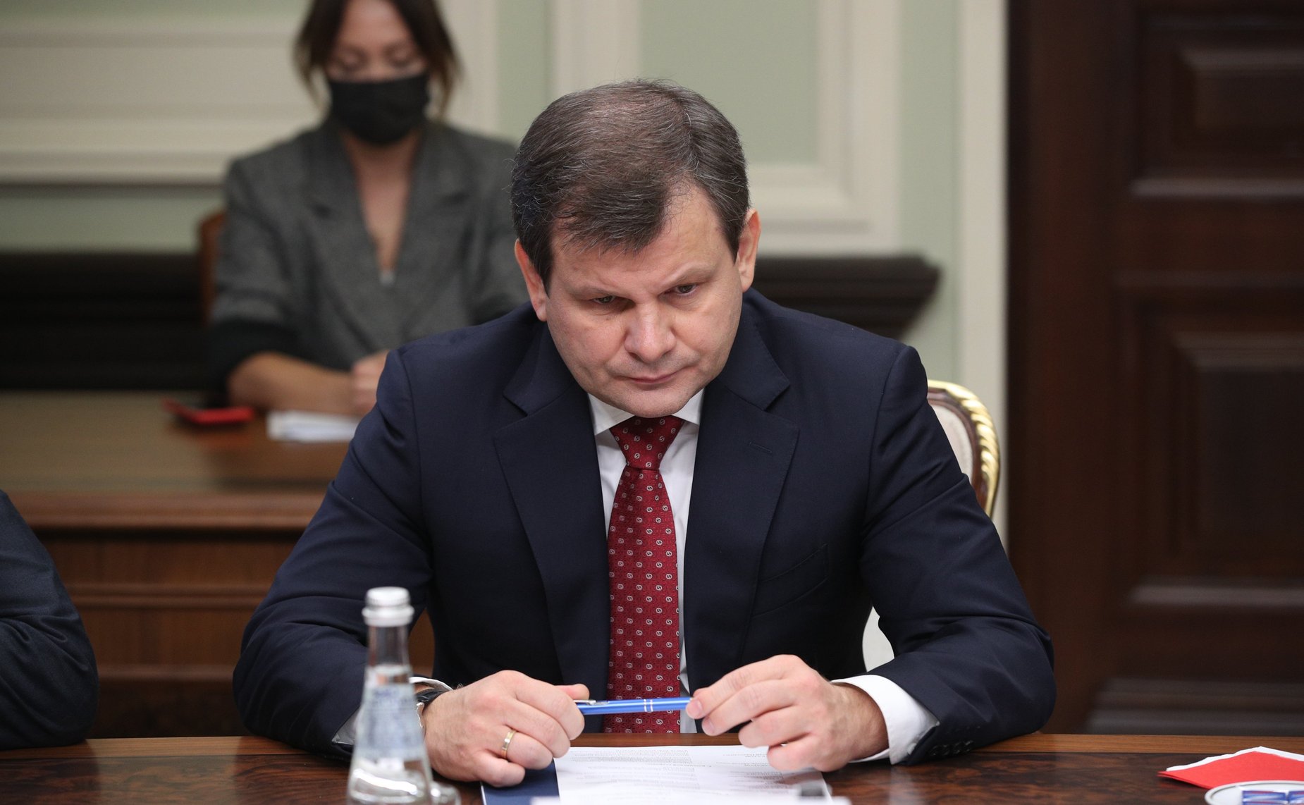 Председатель Комитета СФ по обороне и безопасности Виктор Бондарев провел встречу с Председателем Верховного Совета Приднестровской Молдавской Республики Александром Коршуновым