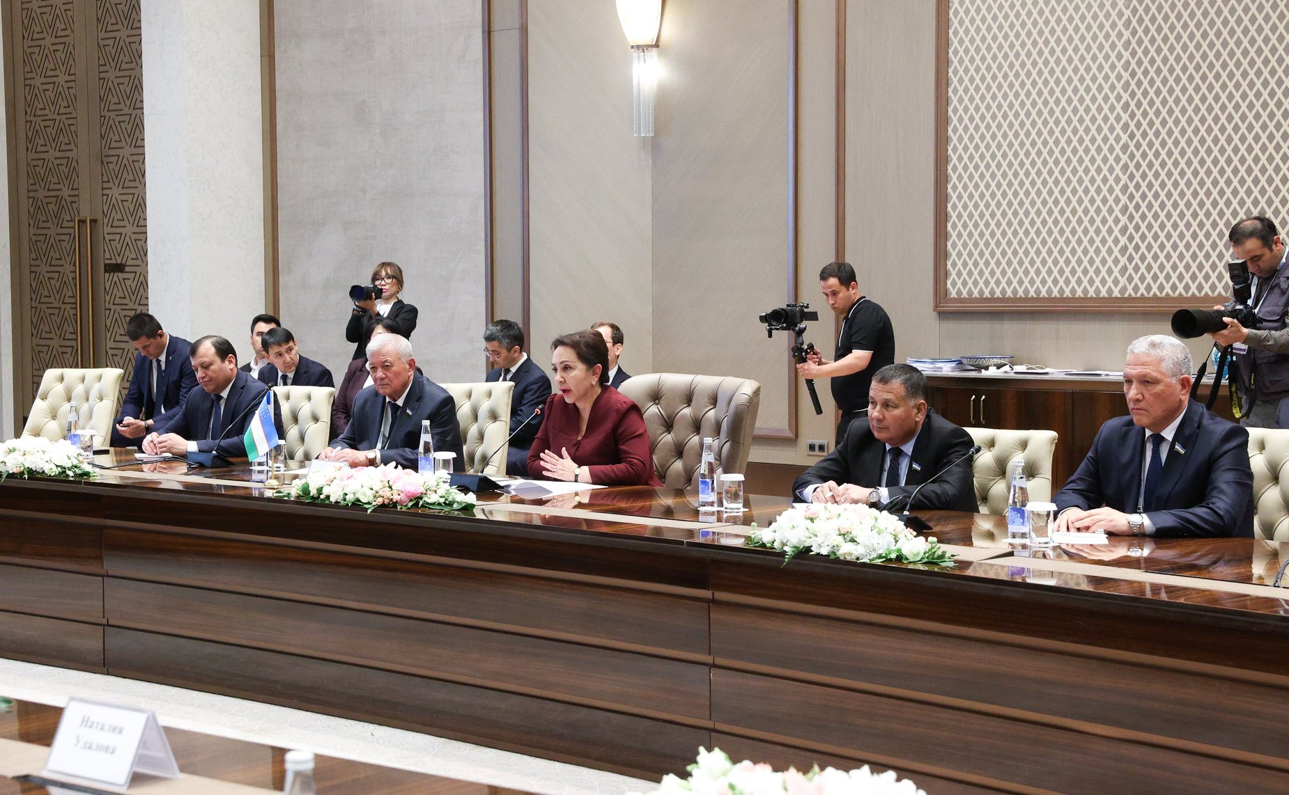 Председатель Совета Федерации Валентина Матвиенко провела встречу с Председателем Сената Олий Мажлиса Республики Узбекистан Танзилой Нарбаевой