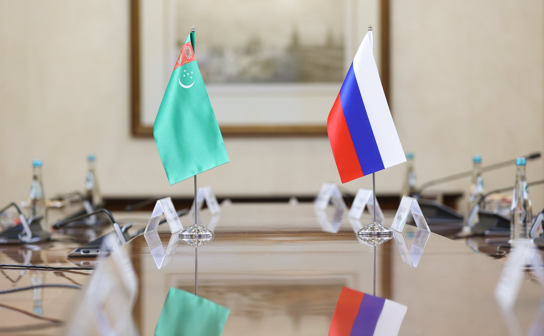 Встреча Председателя Совета Федерации Валентины Матвиенко с Председателем Меджлиса Туркменистана Дуньягозель Гулмановой