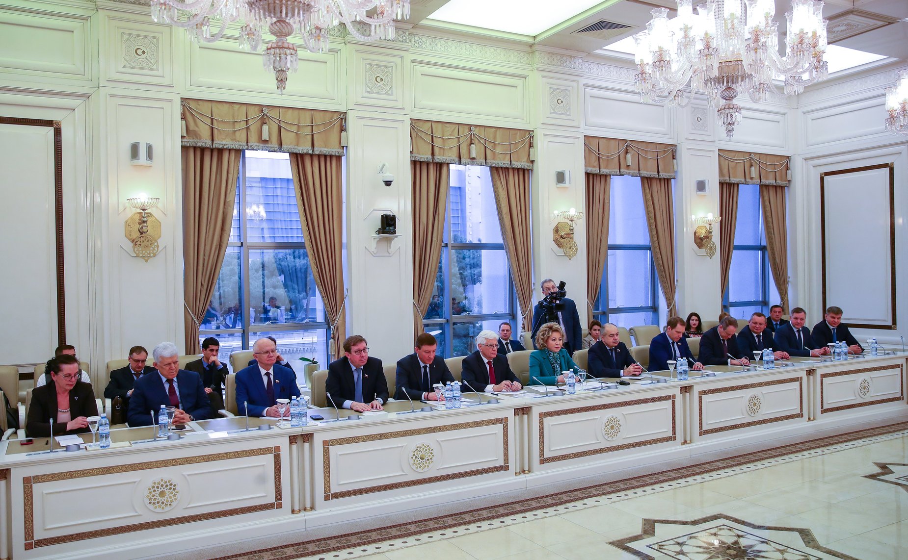 Официальный визит В. Матвиенко в Азербайджан