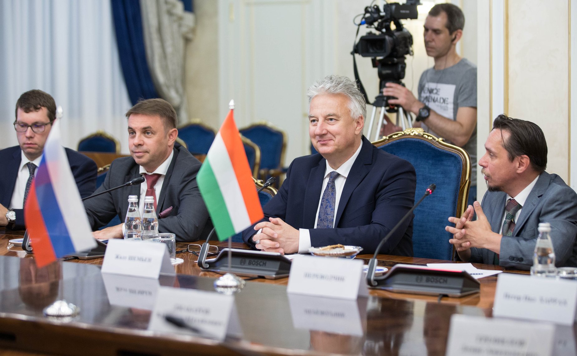 Встреча с заместителем Премьер-министра Венгрии Жолтом Шемьеном