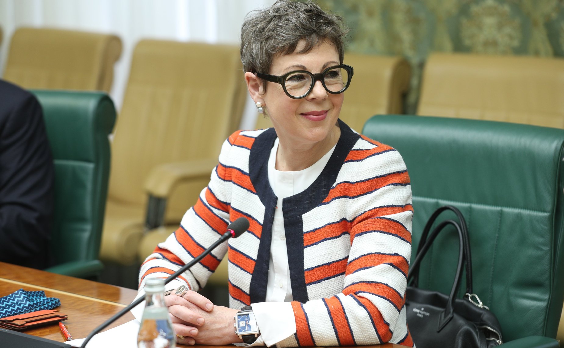 Встреча Григория Карасина с Чрезвычайным и Полномочным Послом Швейцарской Конфедерации в РФ