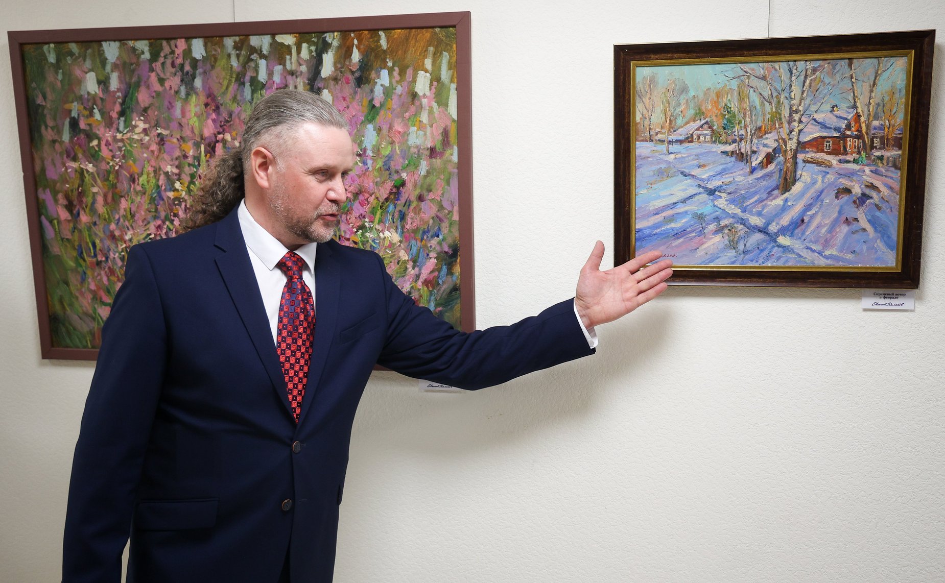 Открытие в Совете Федерации выставки «По Земле Вологодской»