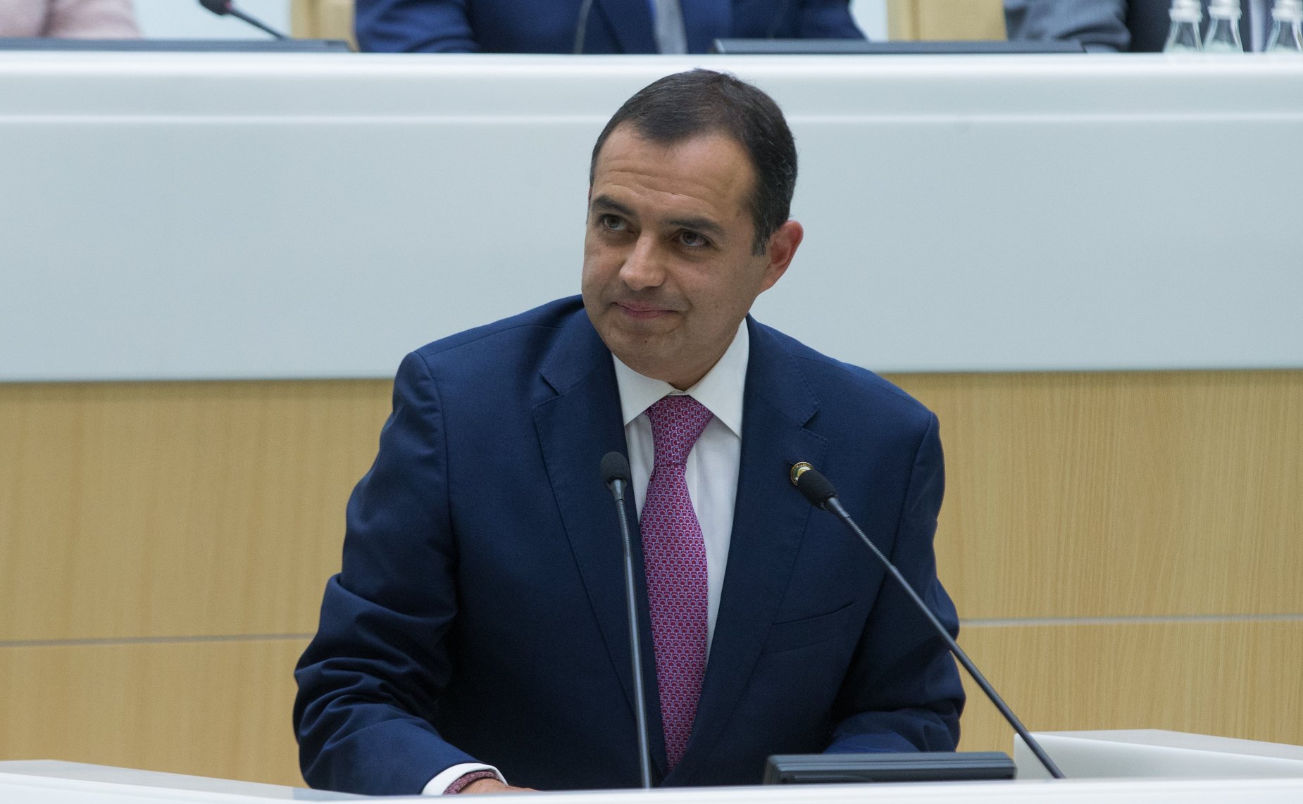 Председатель Палаты сенаторов Генерального конгресса Мексики Э. Арройо