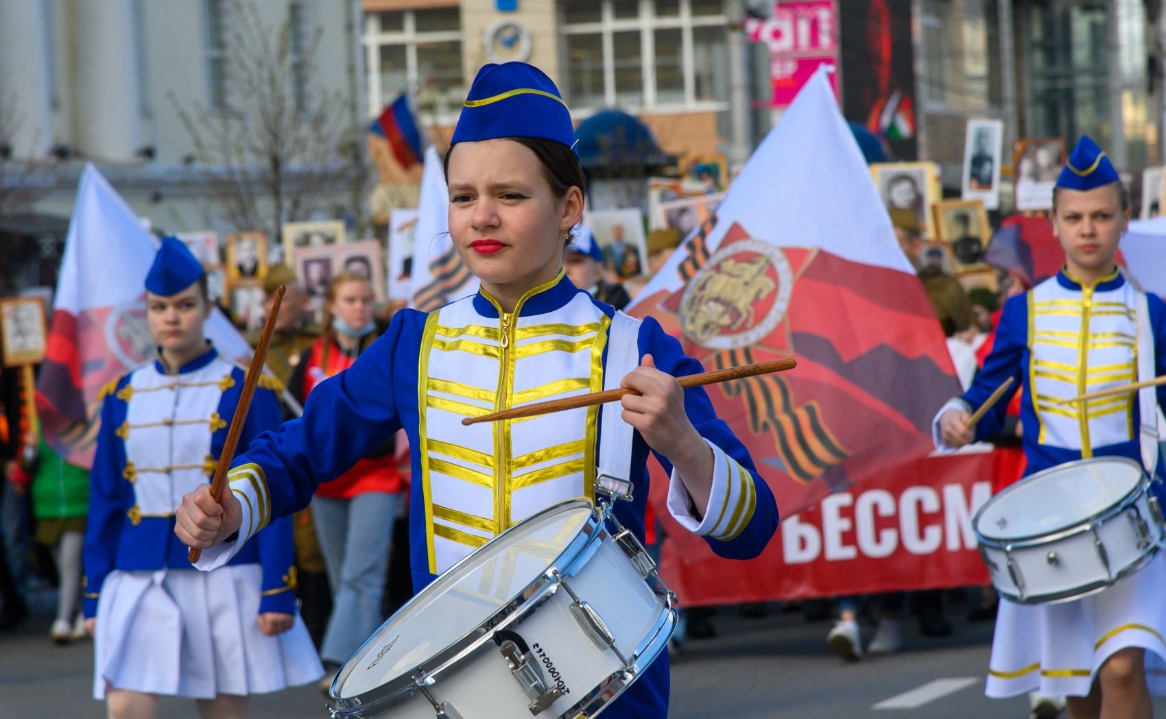 Торжественный митинг, посвященный 77-й годовщине Победы в Великой Отечественной войне 1941–1945 годов
