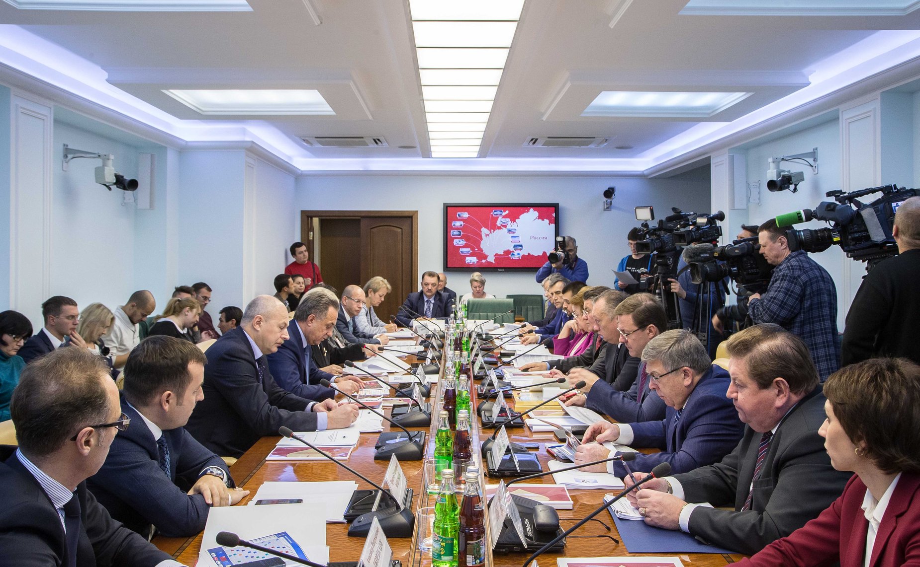 Заседание Временной комиссии по вопросам подготовки и проведения в 2018 году чемпионата мира по футболу